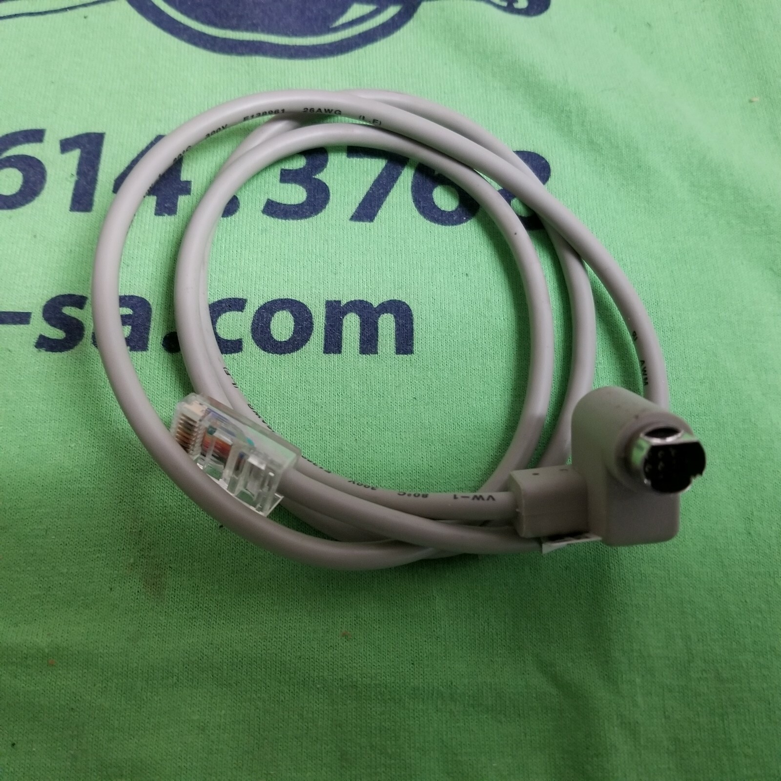 22517580 3FT CABLE FWR MINI MICR TO OMNI 3200 10PRJ PLUG