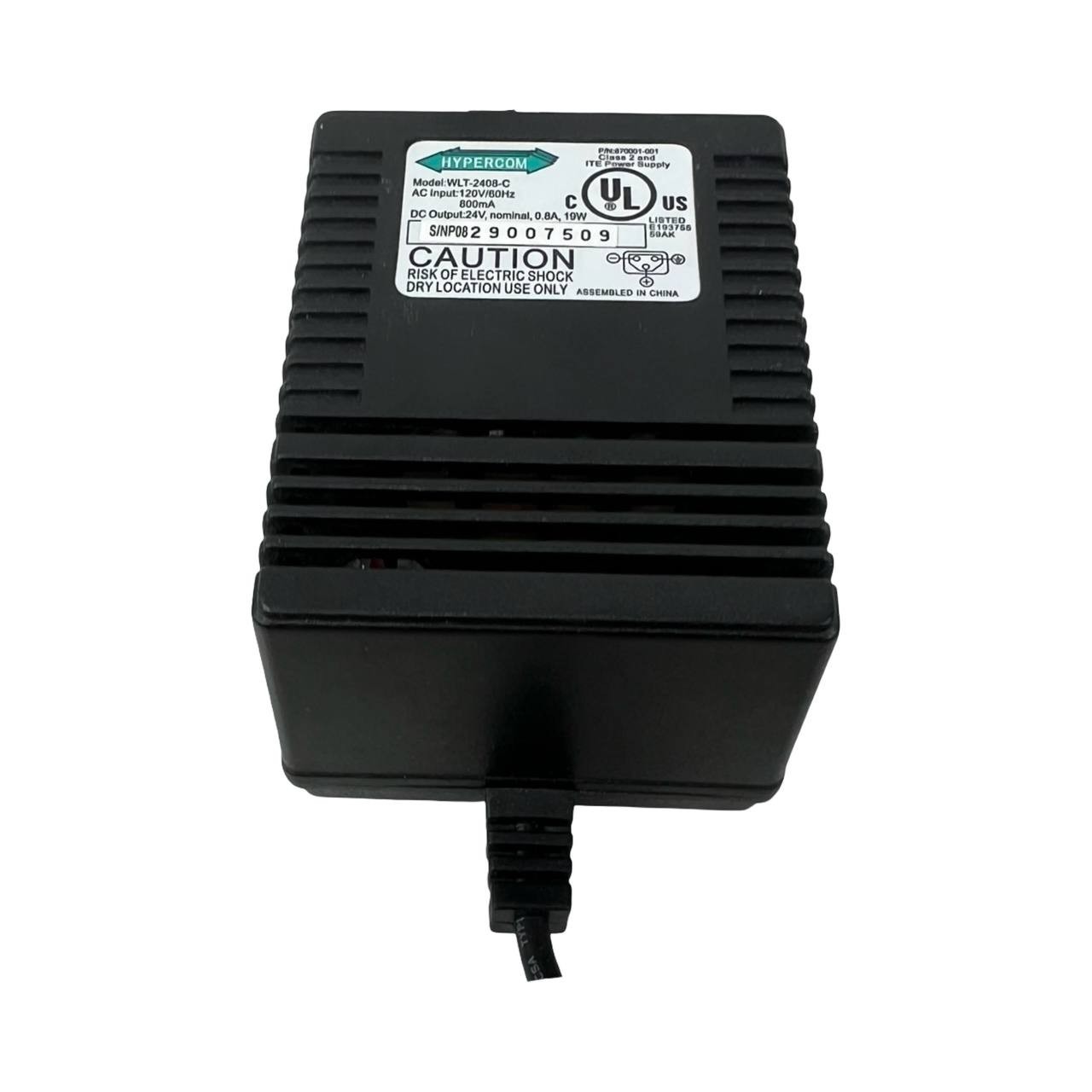 WLT-2408-C Power Adapter for Credit Card 24V Machine HYPERCOM