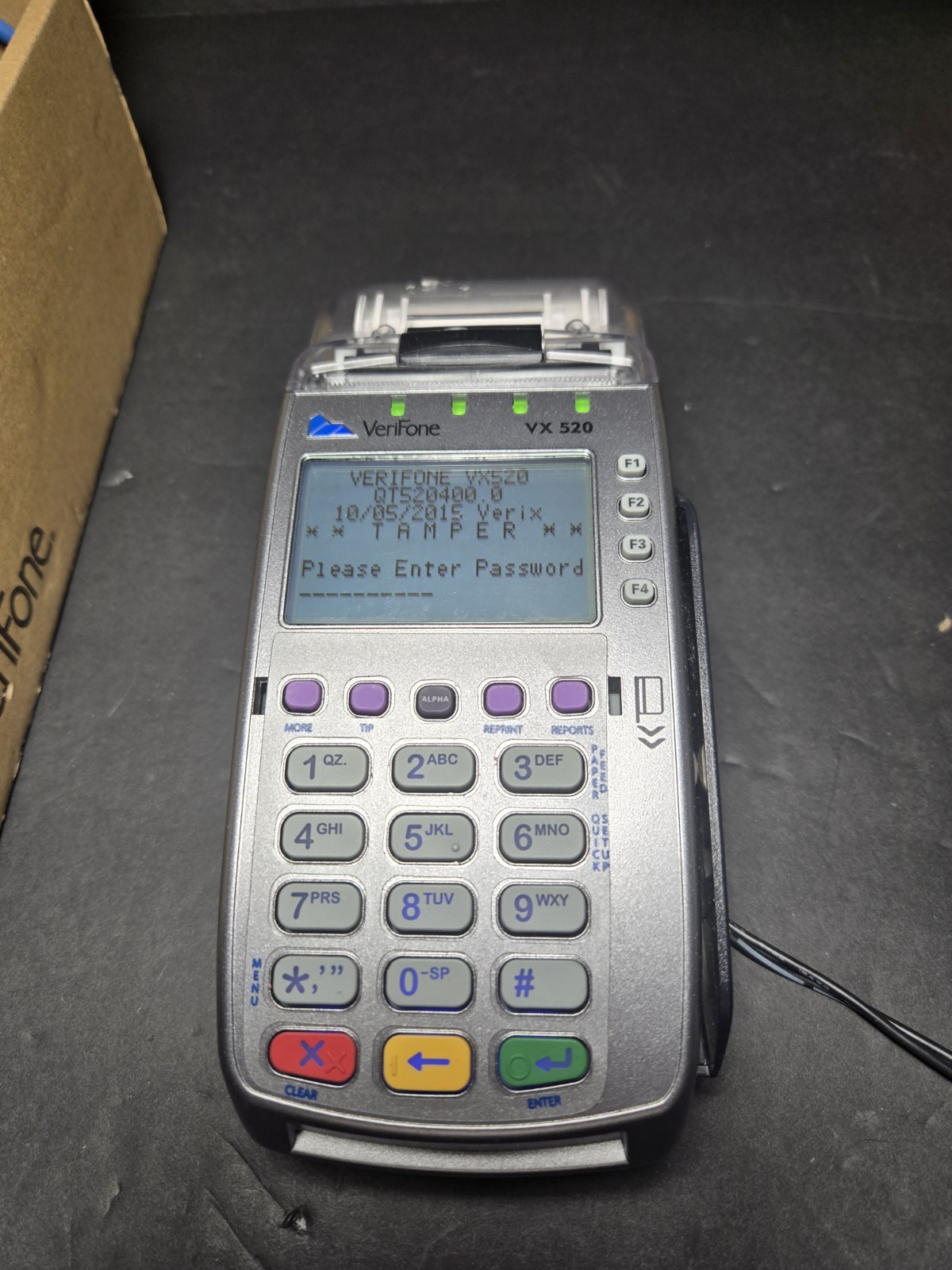Verifone VX 520 CTLS Tested & Works!