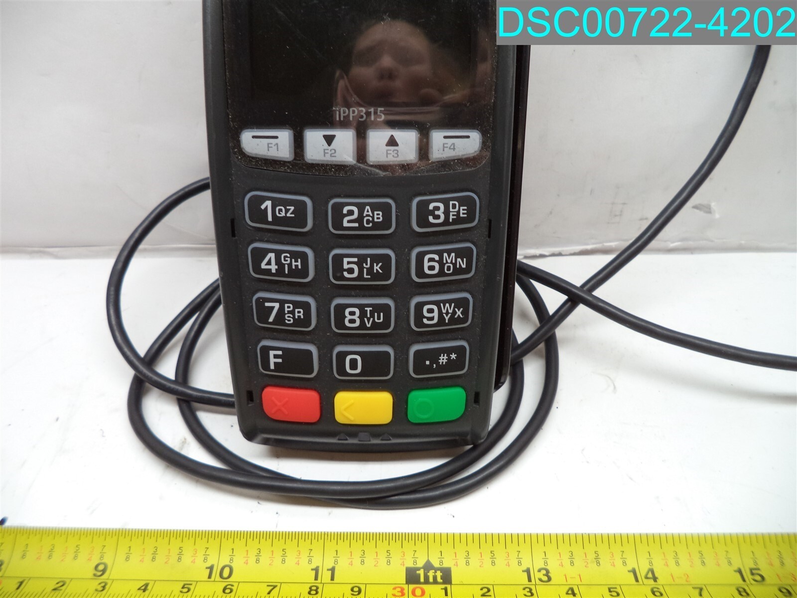 Used Item INGENICO IPP350-31T3154A Credit Card Reader Terminal