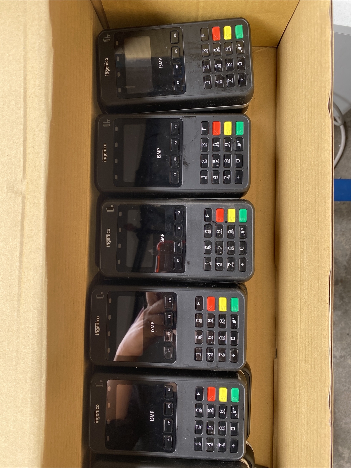 Lot Of 14 Ingenico IMP322-01P2290B ISMP POS Terminal