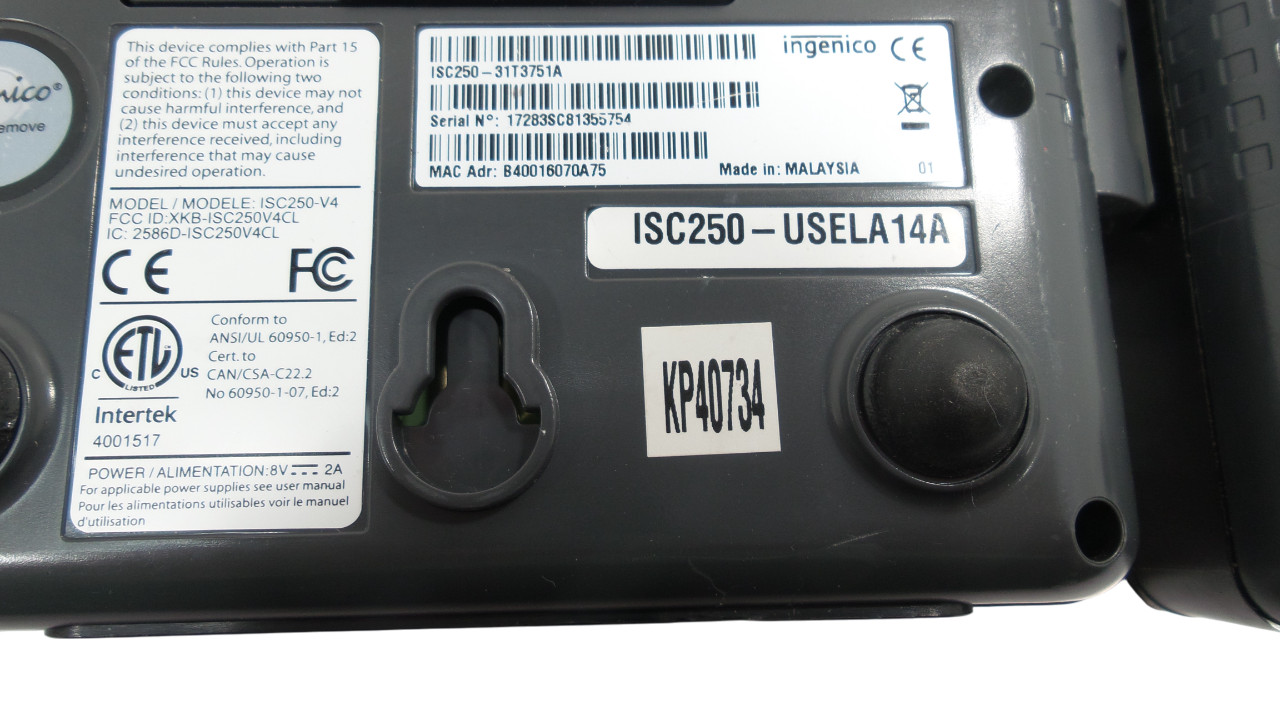 Lot of 10 Ingenico iSC Touch 250 Payment Terminals – Free Shipping