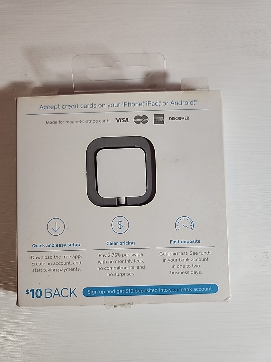 Credit Card Reader Chip Machine Square® H6