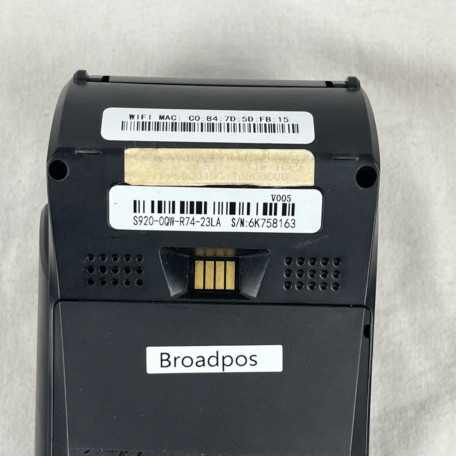 Pax S920 Credit Card Terminal