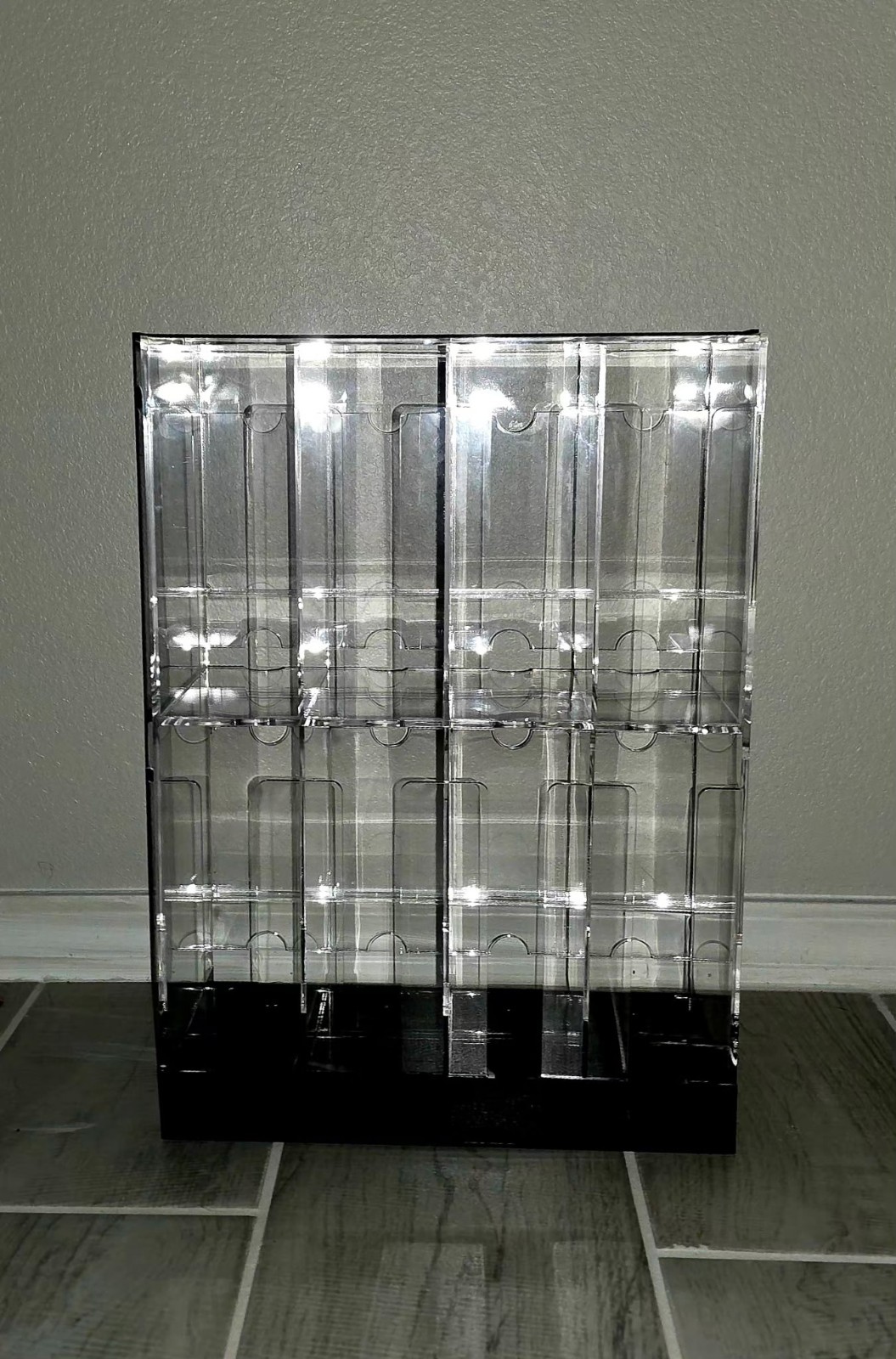 Acrylic Booster Pack Dispenser – 8-Slot Card Organizer