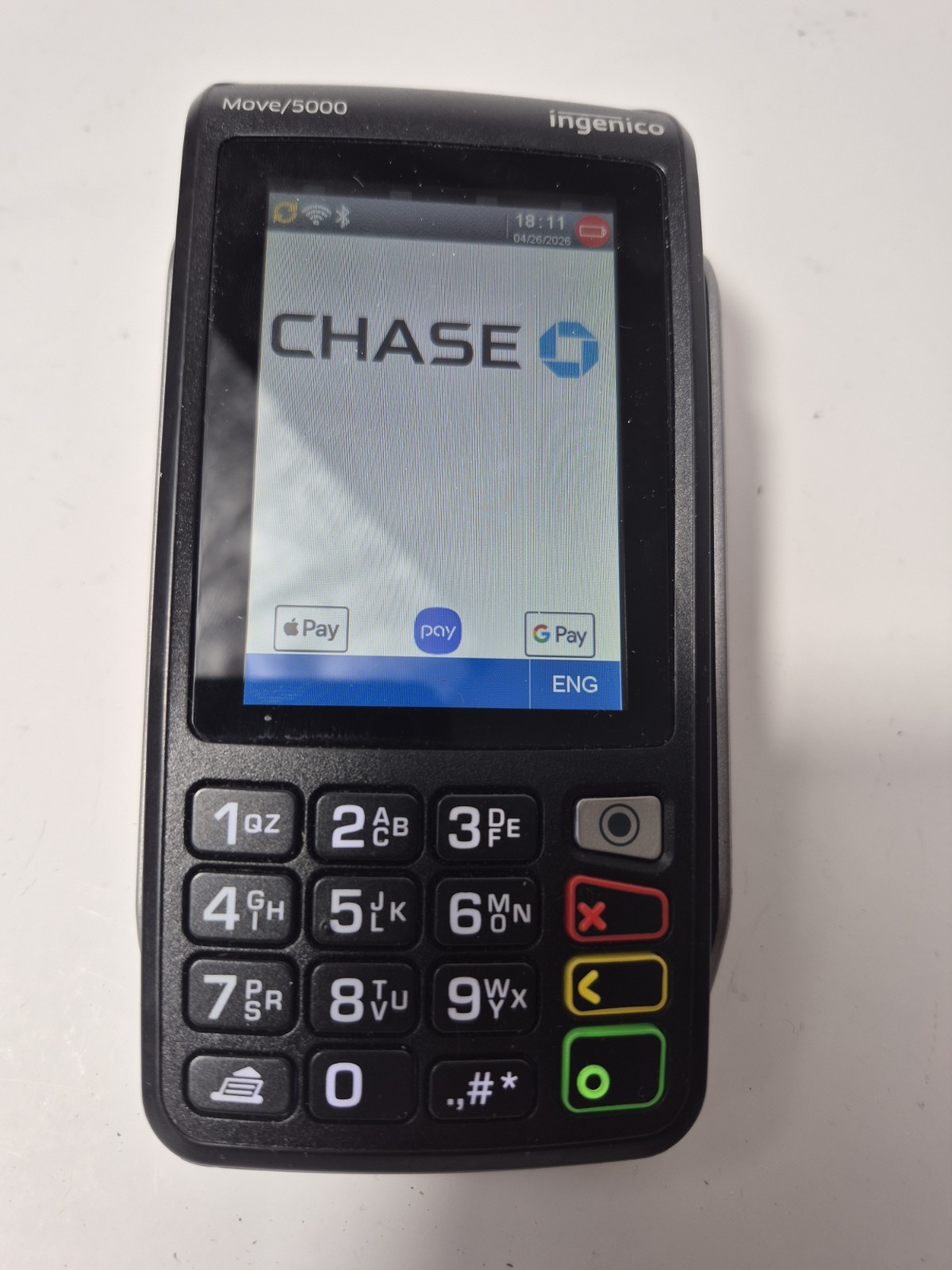 Ingenico Move/5000 Credit Card Terminal For Parts