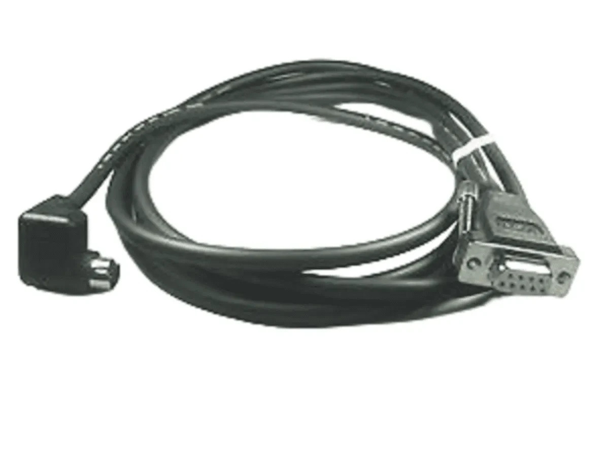 MagTek 22517563 MICRSafe RS232 Cable, DB9F, 8 ft., Color: Dark Gray
