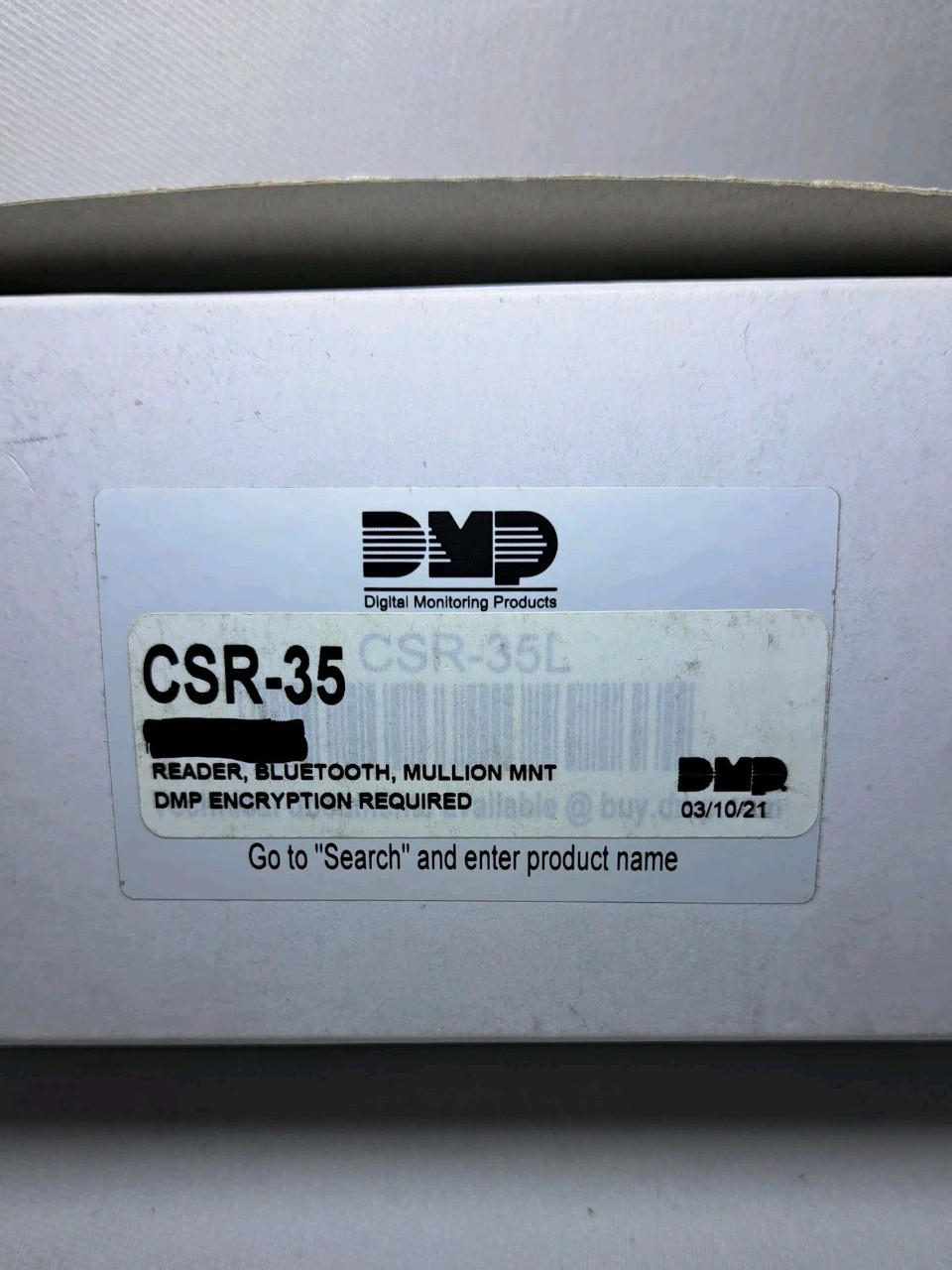 DMP CSR-35L Rev 6 Proximity Card Reader – Black –