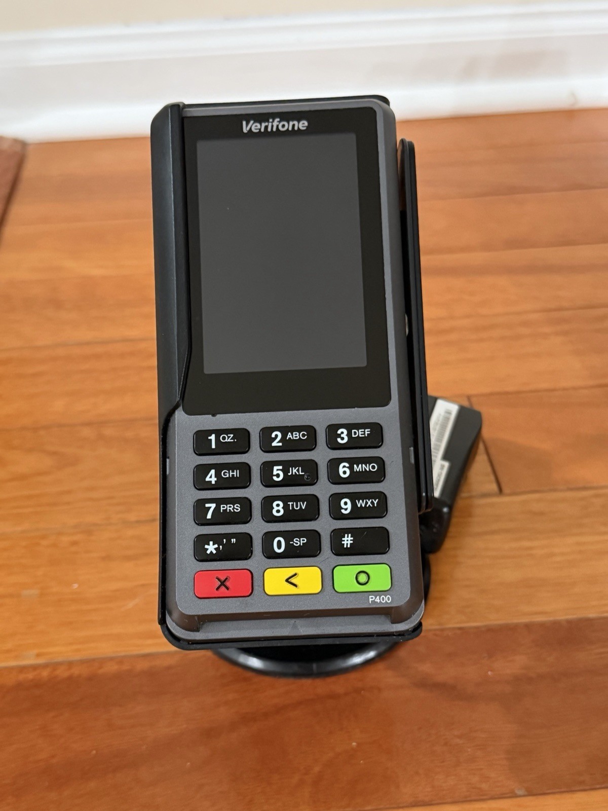 Verifone P400 Wired Credit Card Terminal w/ Stand