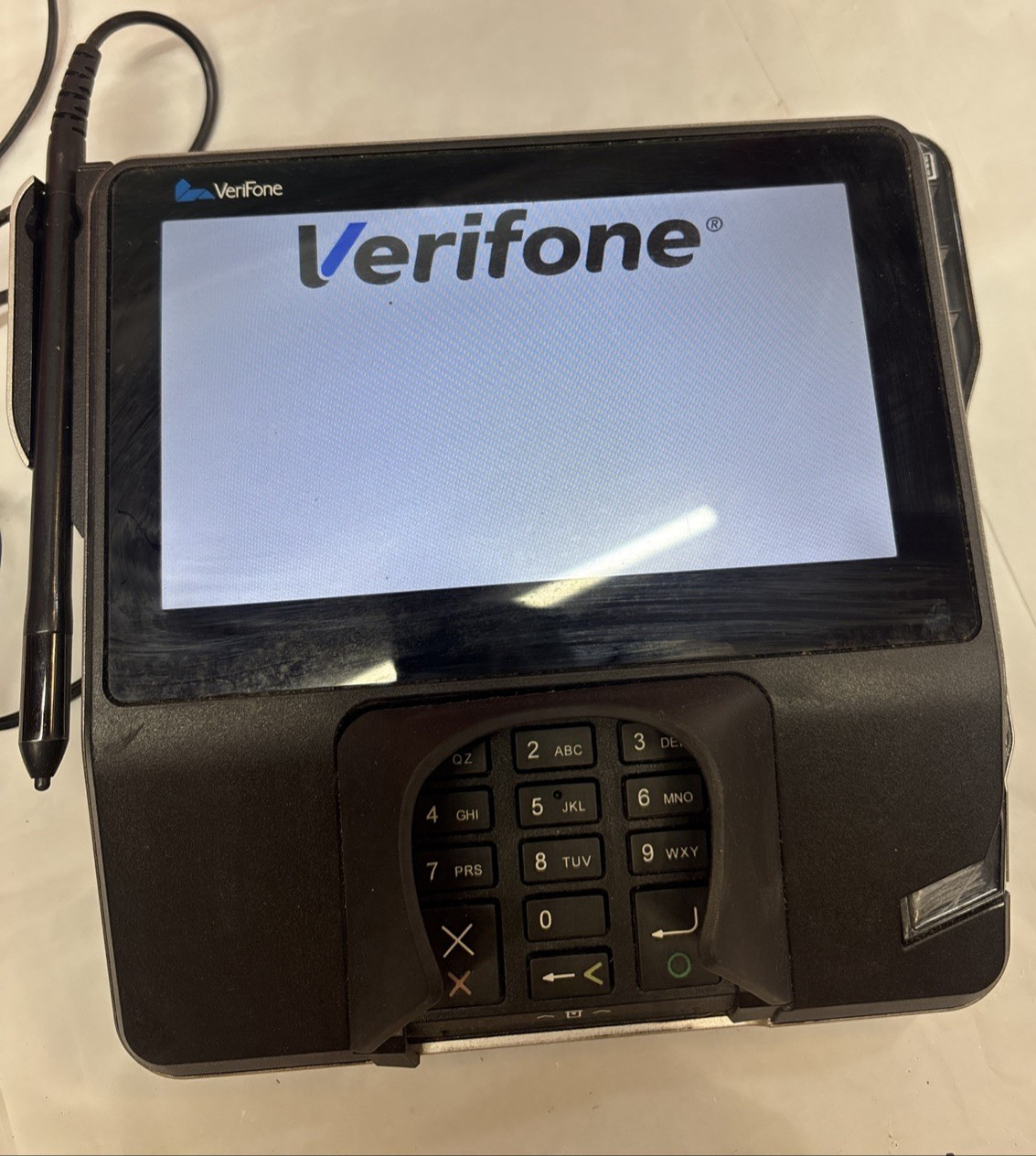 Verifone MX900-02 Credit Card Payment Terminal with stand and ac/adapter *USED