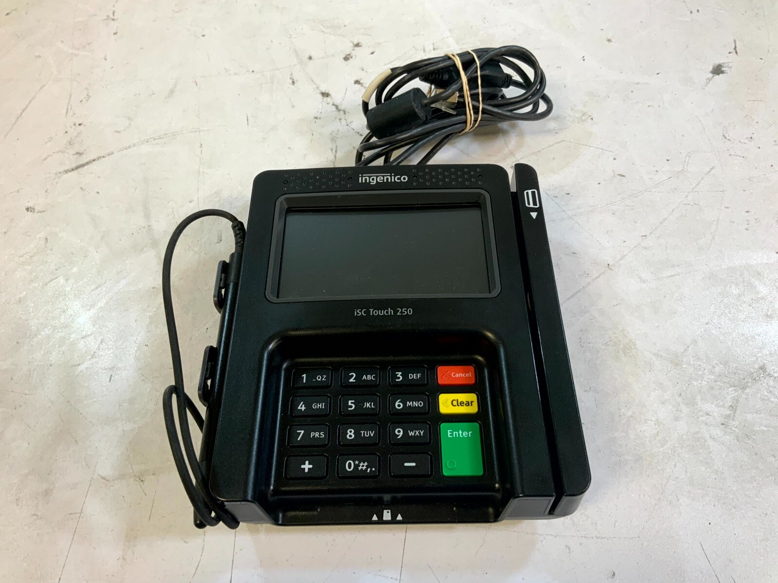 Ingenico iSC Touch 250 ISC250-V4 NFC Payment Terminal Black 4.3″ Widescreen O2D*