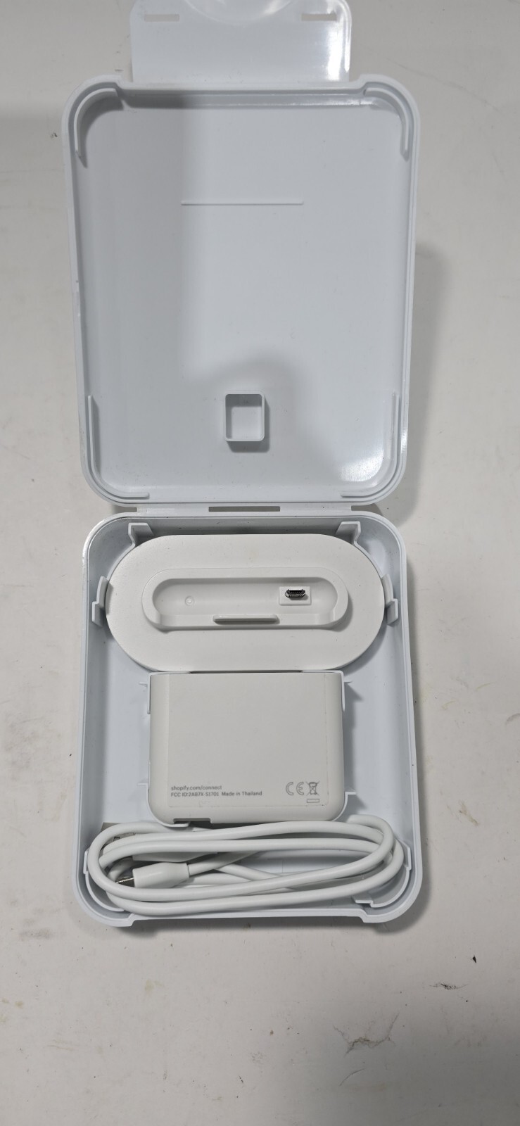 Shopify Chip and Swipe Credit Card Reader White Model S1701