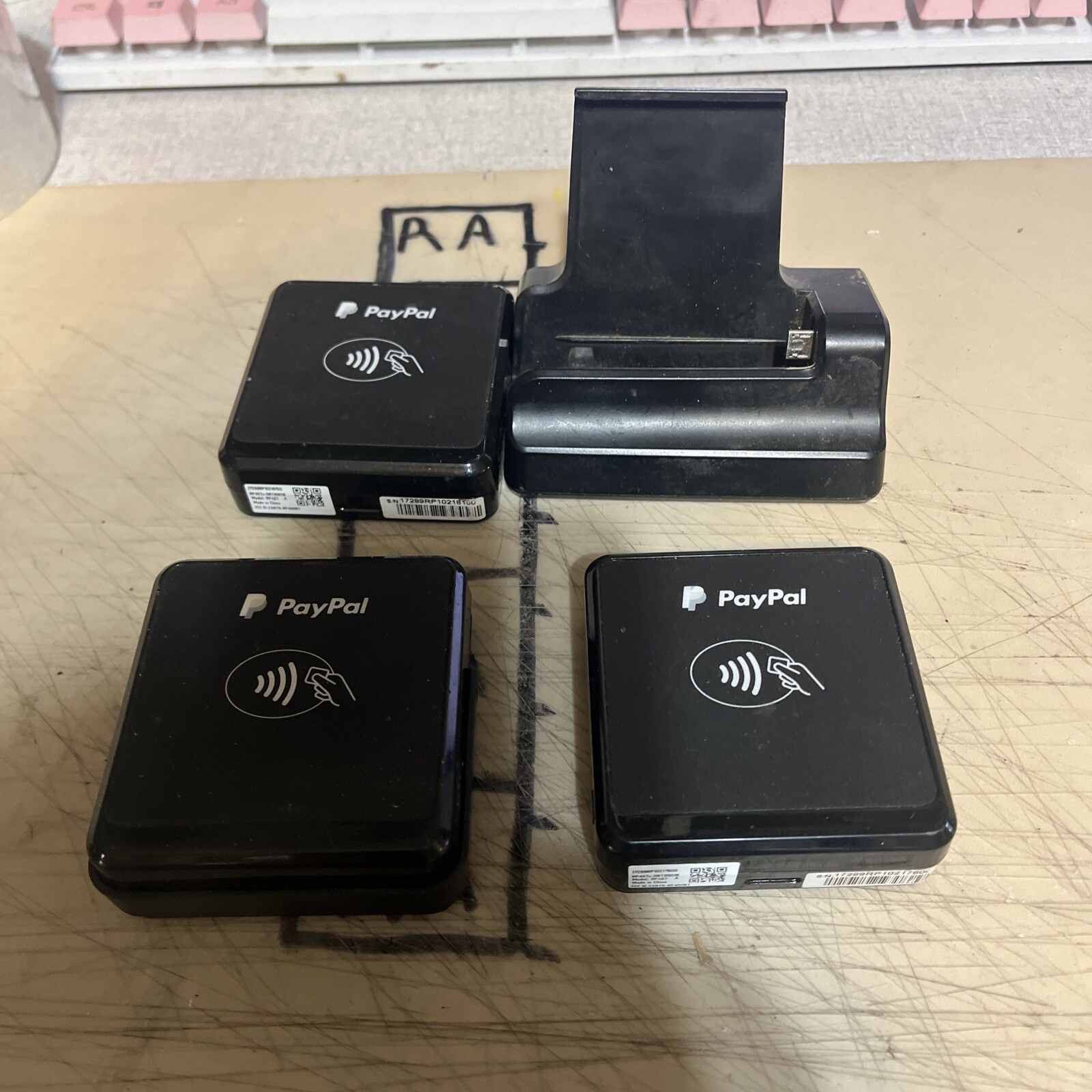 PayPal Here Chip And Tap Card Reader – Model RP457 A – (set Of 3)