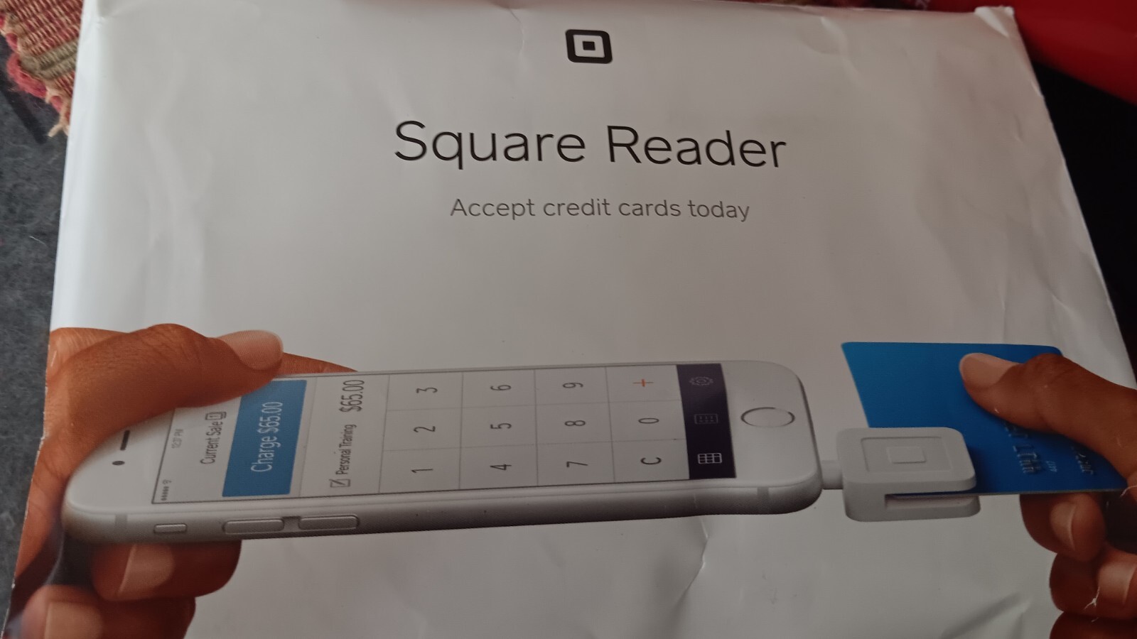 Square Credit Card Reader for iPhone, iPad and Android