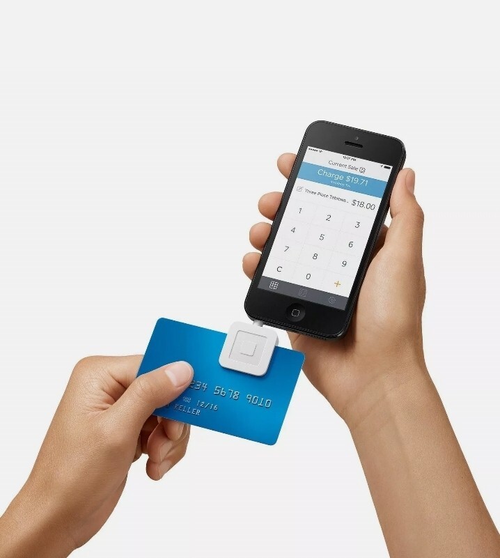 New Square Credit Card Reader for Apple and Android