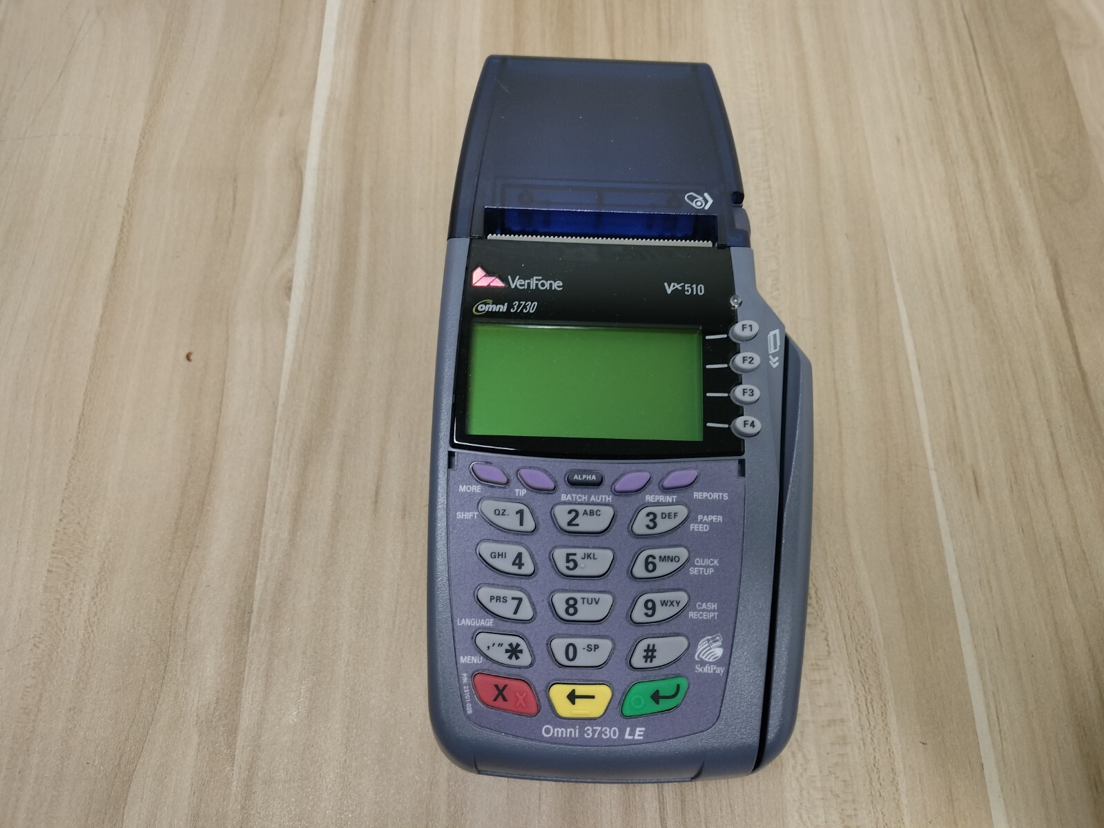 VERIFONE OMNI 5100 ETHERNET CREDIT CARD TRANSACTION TERMINAL VX510