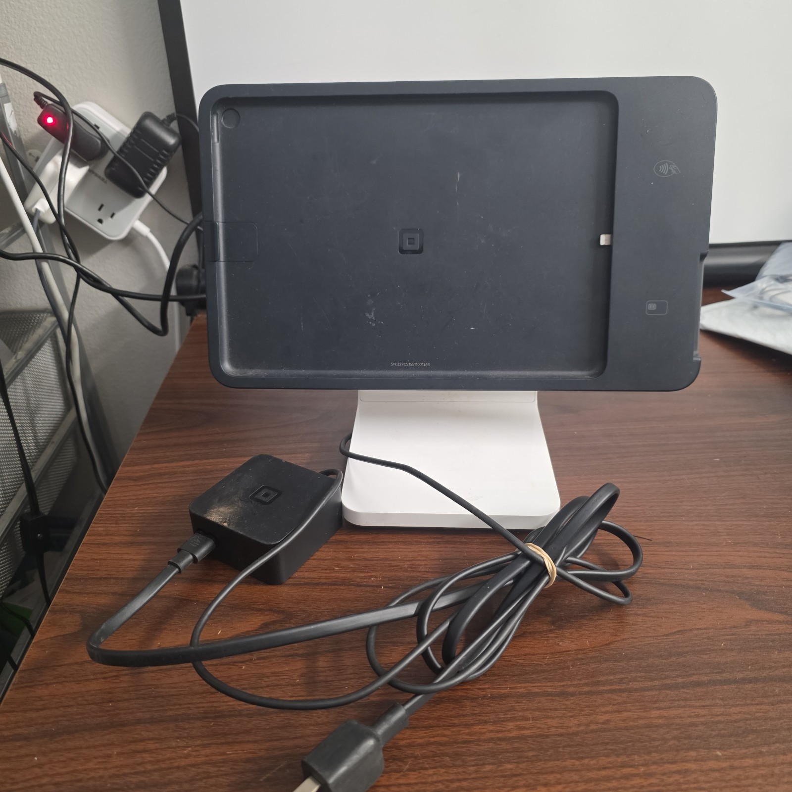 Square Ipad Holder for POS with Credit Card Built-in SPG1-01 Lightning Connect