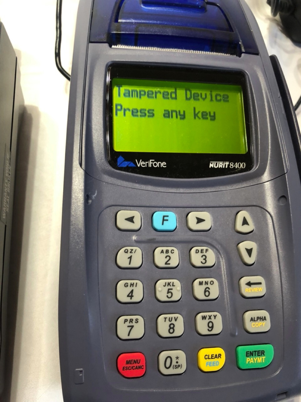 VeriFone Nurit 8400 & Lipman Nurit 3010 POS Credit Card Readers Terminal LOT