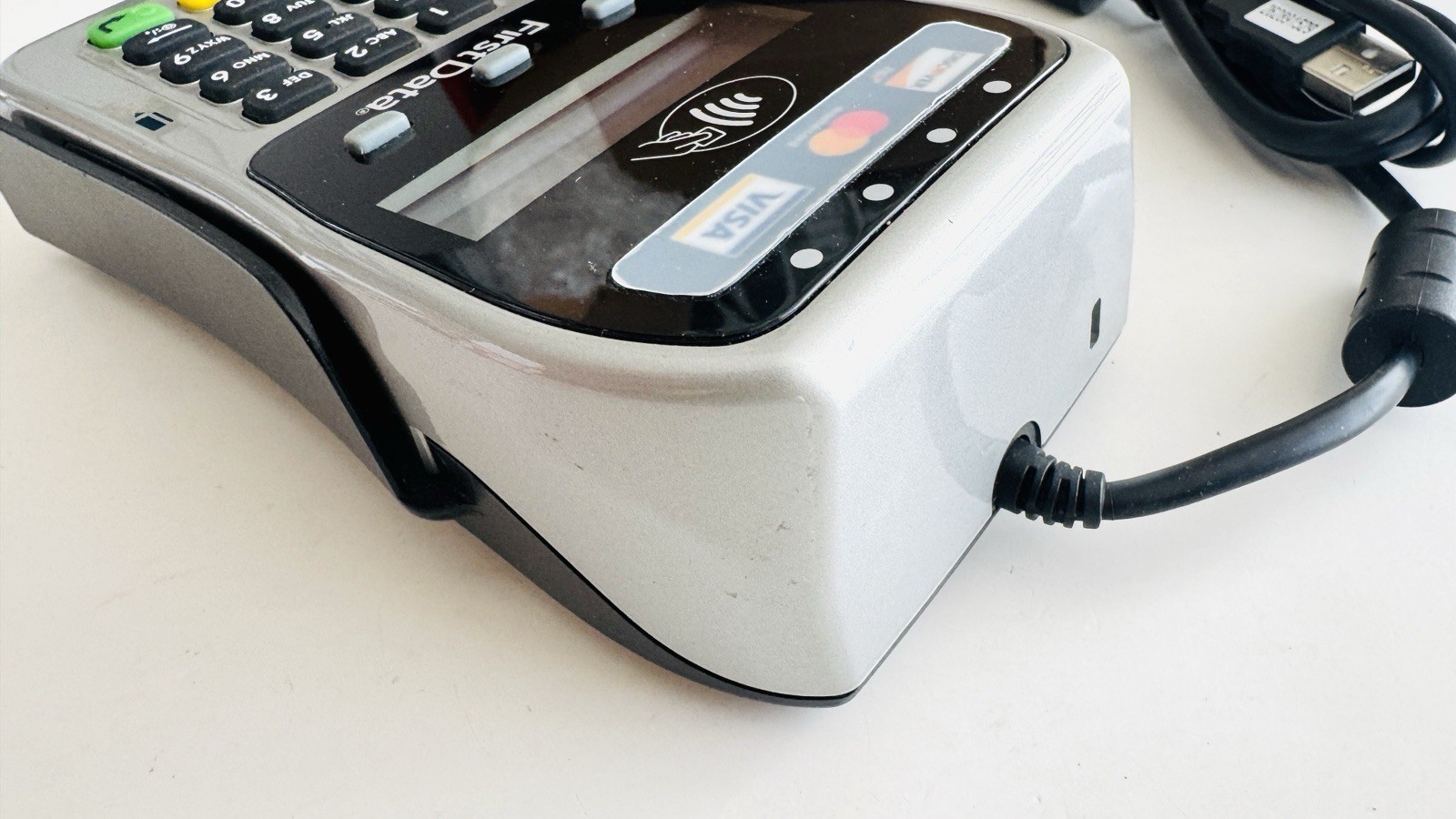 First Data FD-35 PIN Pad Card Reader USB Contactless Chip Swipe – Tested