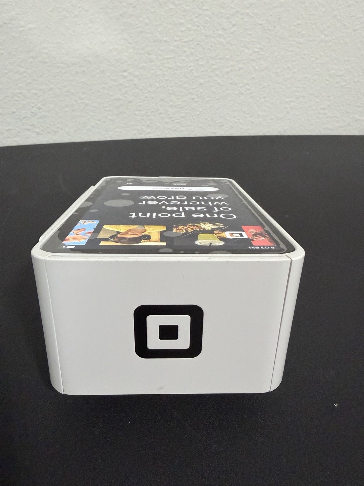 Square Terminal Credit Card Reader with Printer Tray And Paper – Used