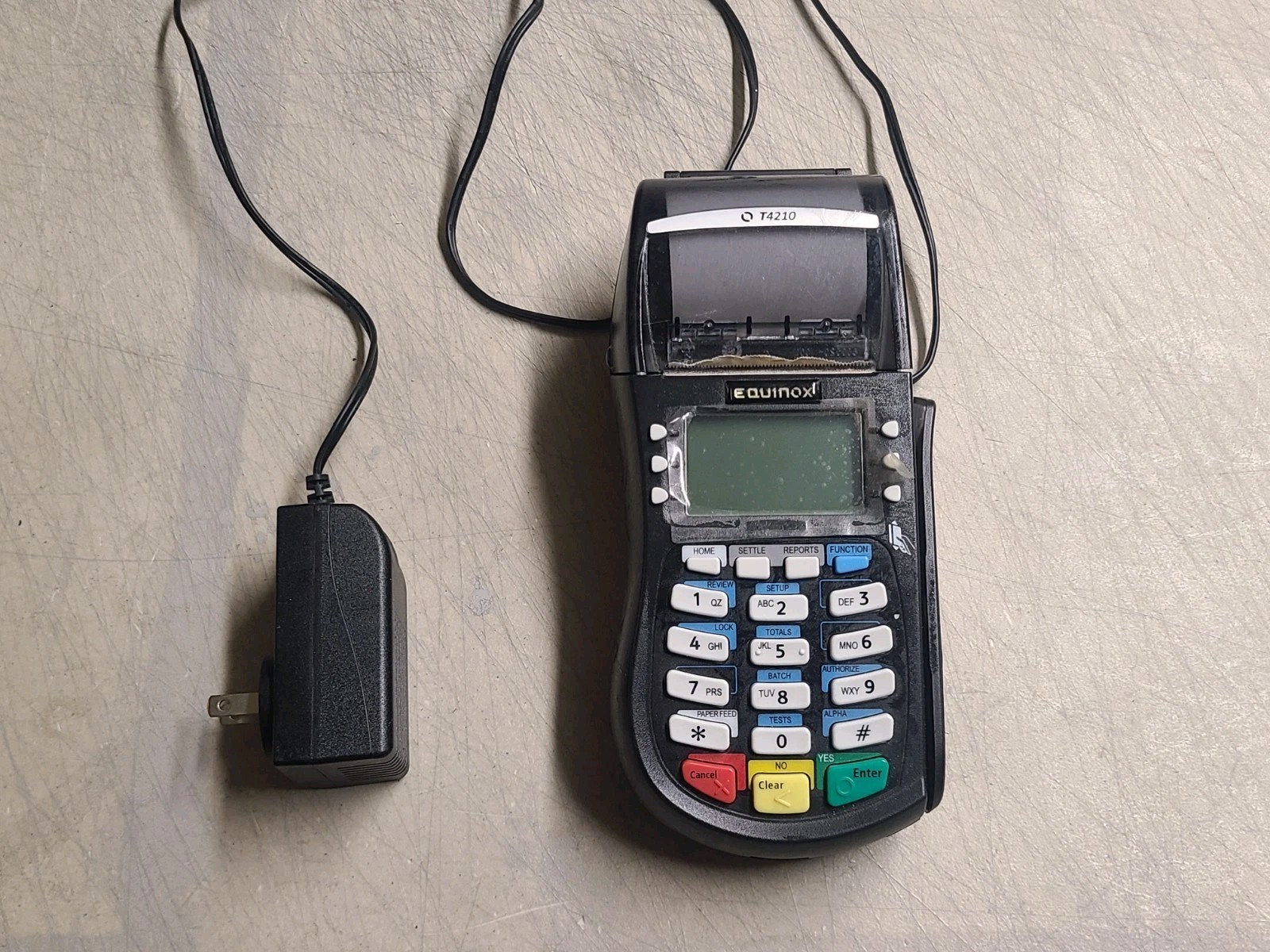 Equinox Optimum T4210 EVO Credit Card Chip Interac Debit Reader Terminal Machine