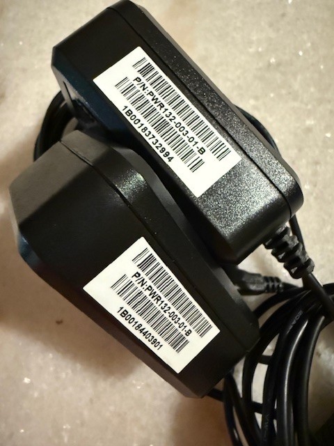 VeriFone Power Supply for MX915, MX925, PWR132-003-01-A, Model No AU1121206u