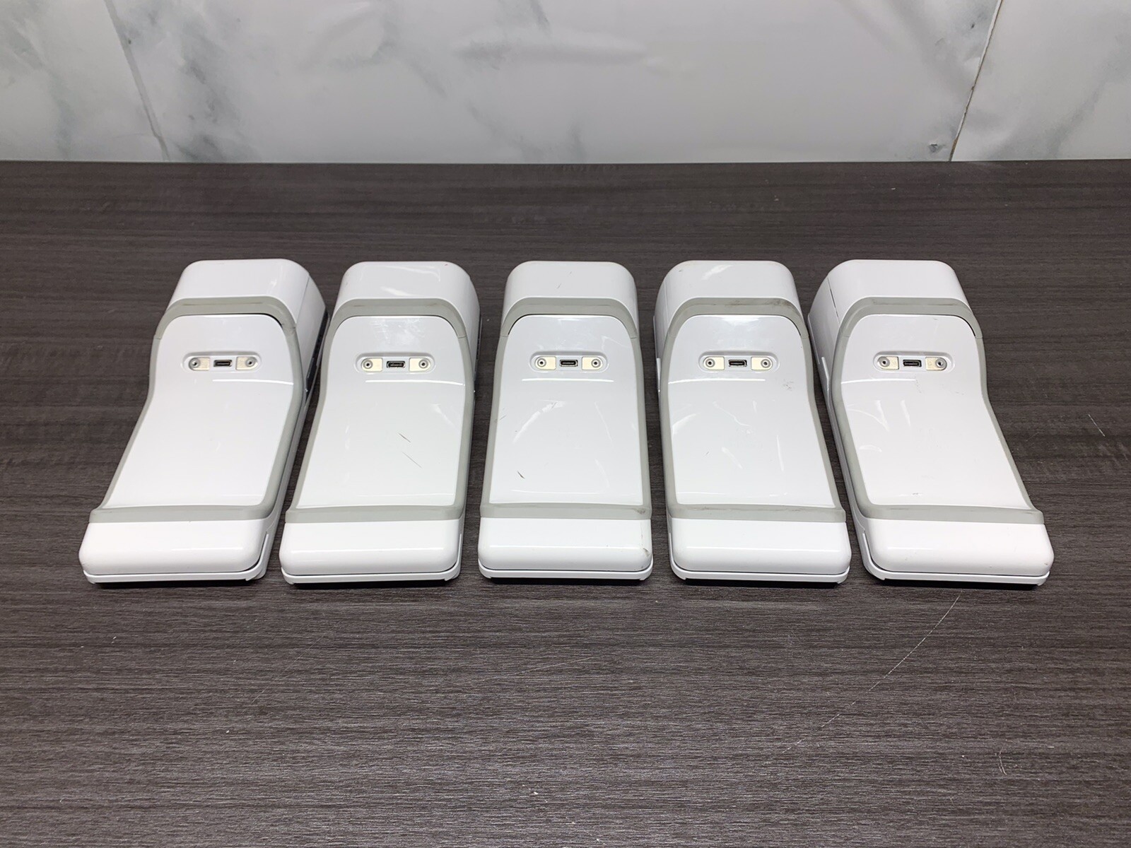 LOT OF 5* CLOVER FLEX C401U Handheld POS / Credit Card Terminal | #Z58