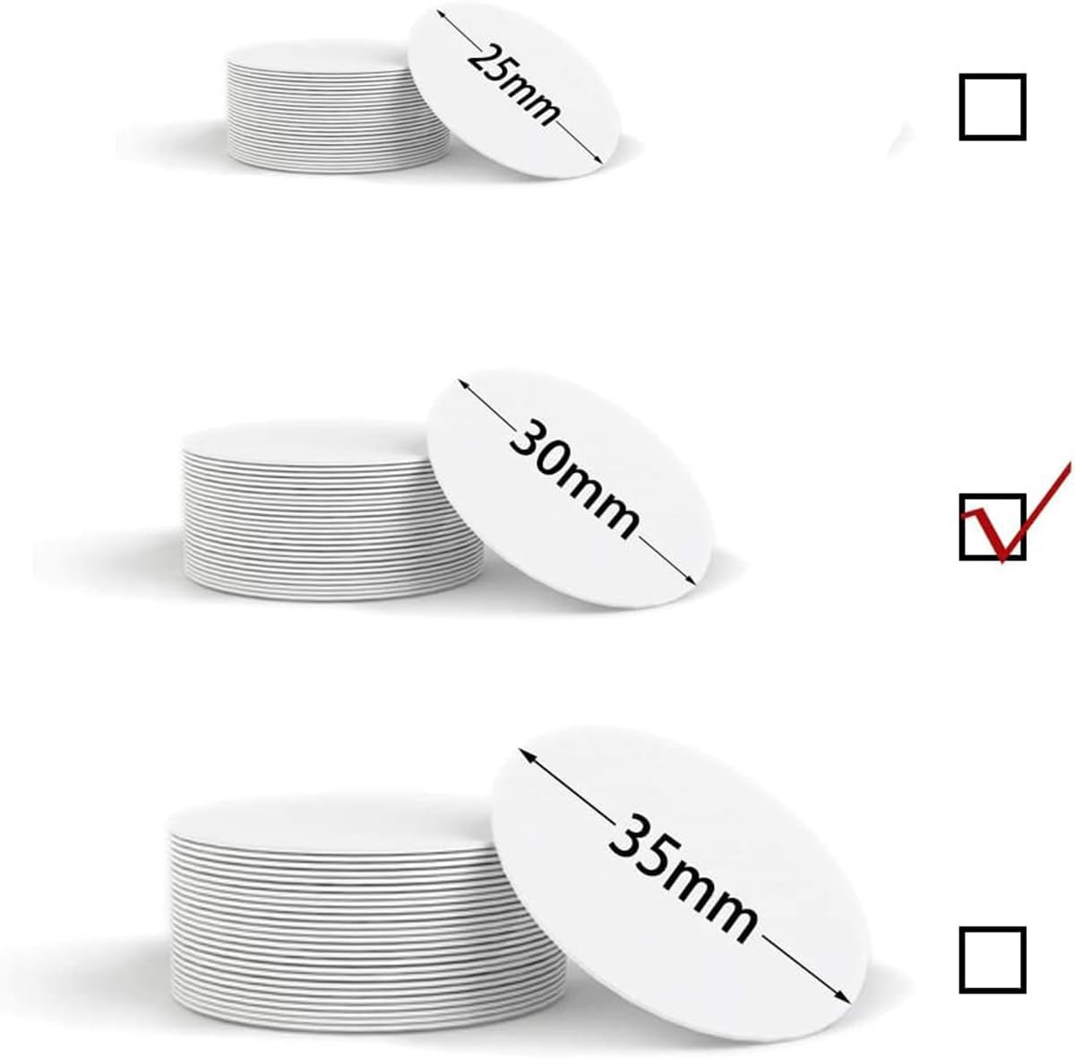 50Pcs NFC Tags NTAG215 NFC Cards Blank NFC Chips NFC 215 Tag Rewritable NFC T…