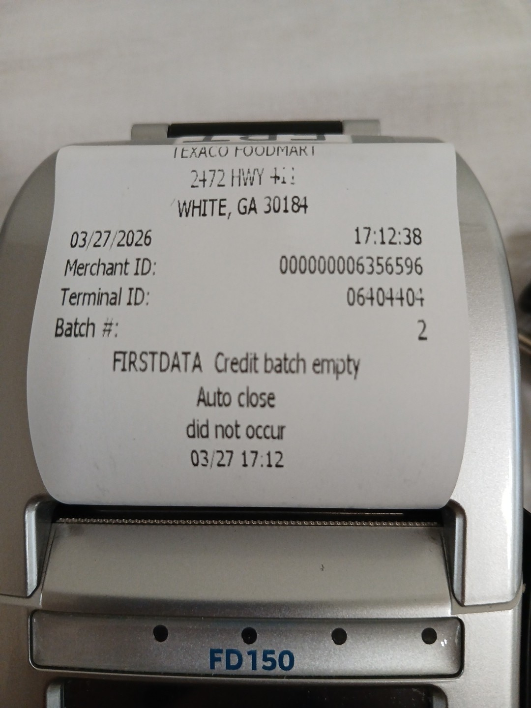 First Data FD150 EMV Contactless Credit Card Machine Terminal POS
