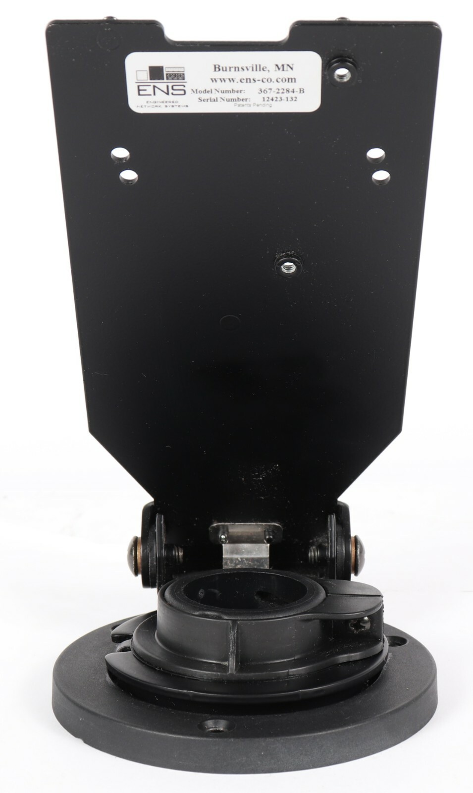 ENS 367-2284-B Tilt Swivel Low Profile Base Mount for Verifone MX915 / MX925