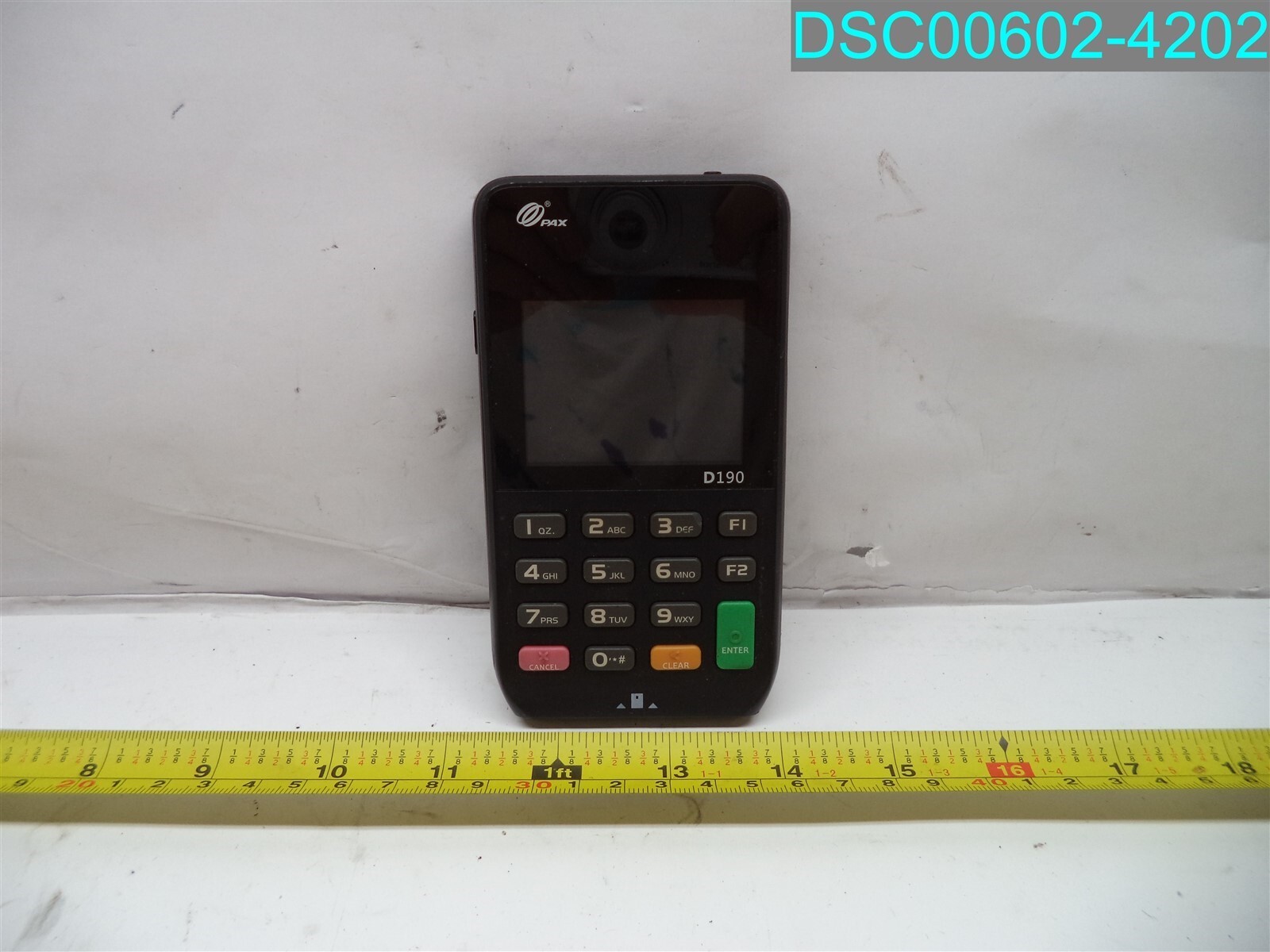 Used Item PAX CLASSIC D190 ADVANCED ANDROID MINIPOS TERMINAL