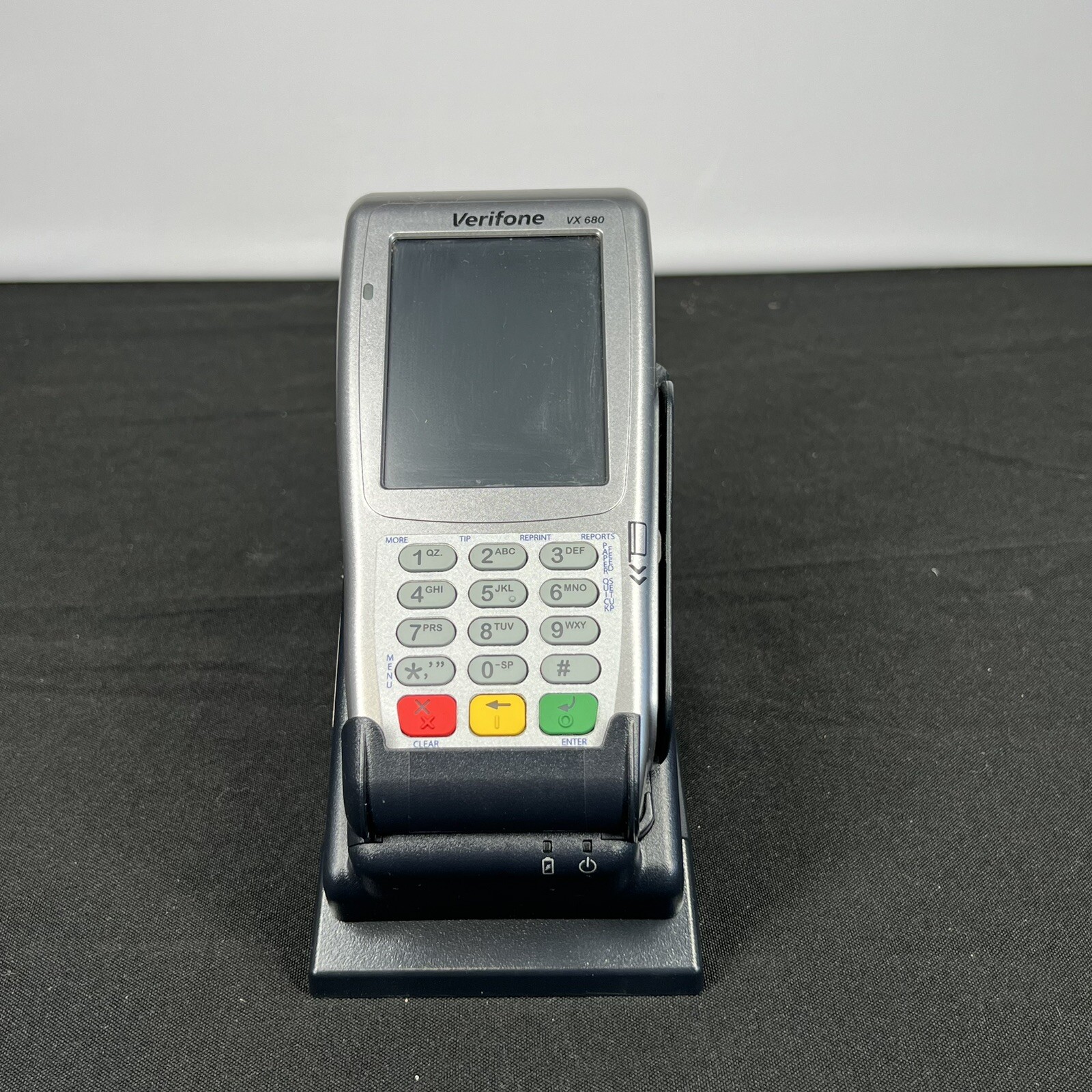 Verifone VX 680 3G Silver Handheld Wireless Bluetooth Credit Card Terminal