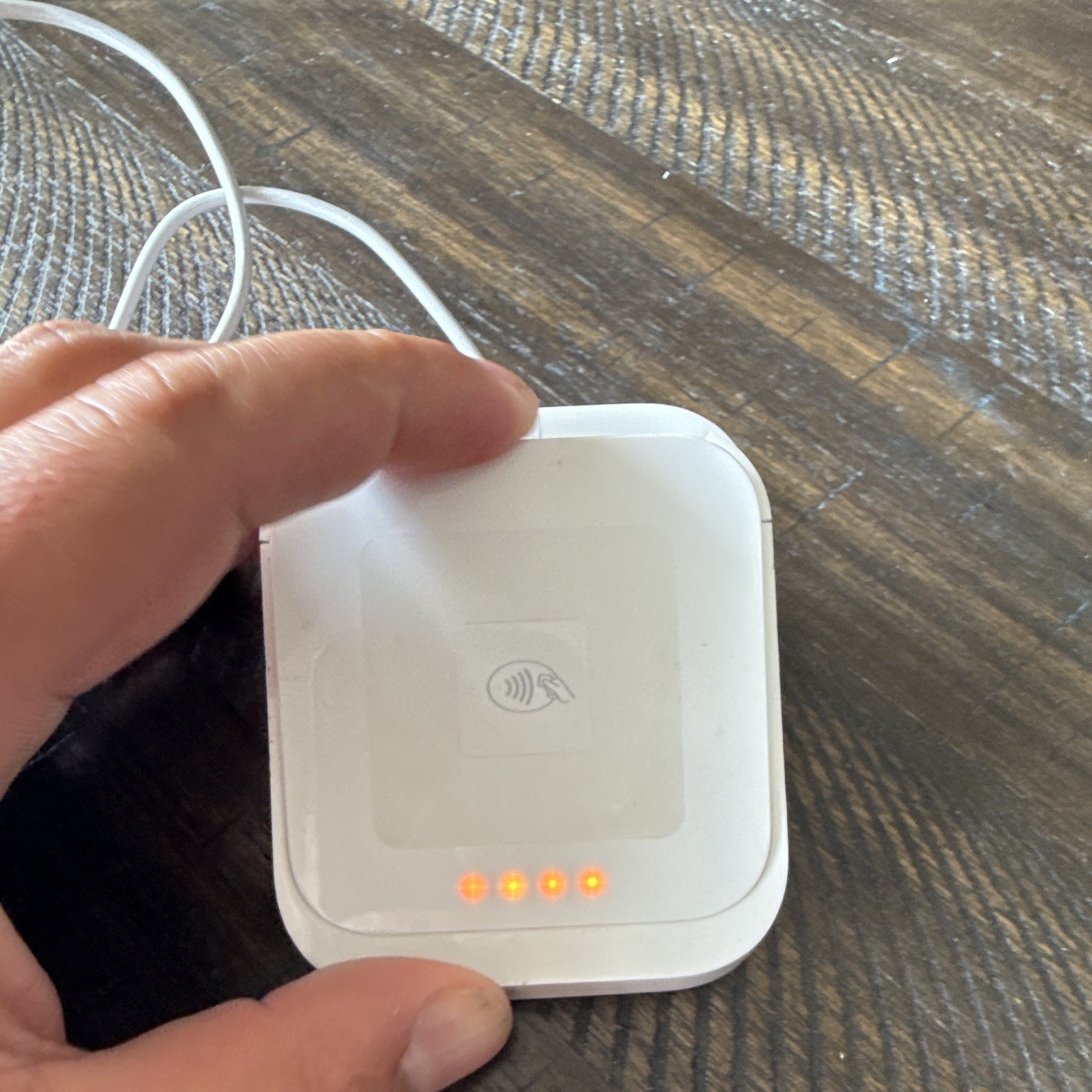 Square S8 Wired Credit Card Terminal Reader w/ Cable for Android & iPhone
