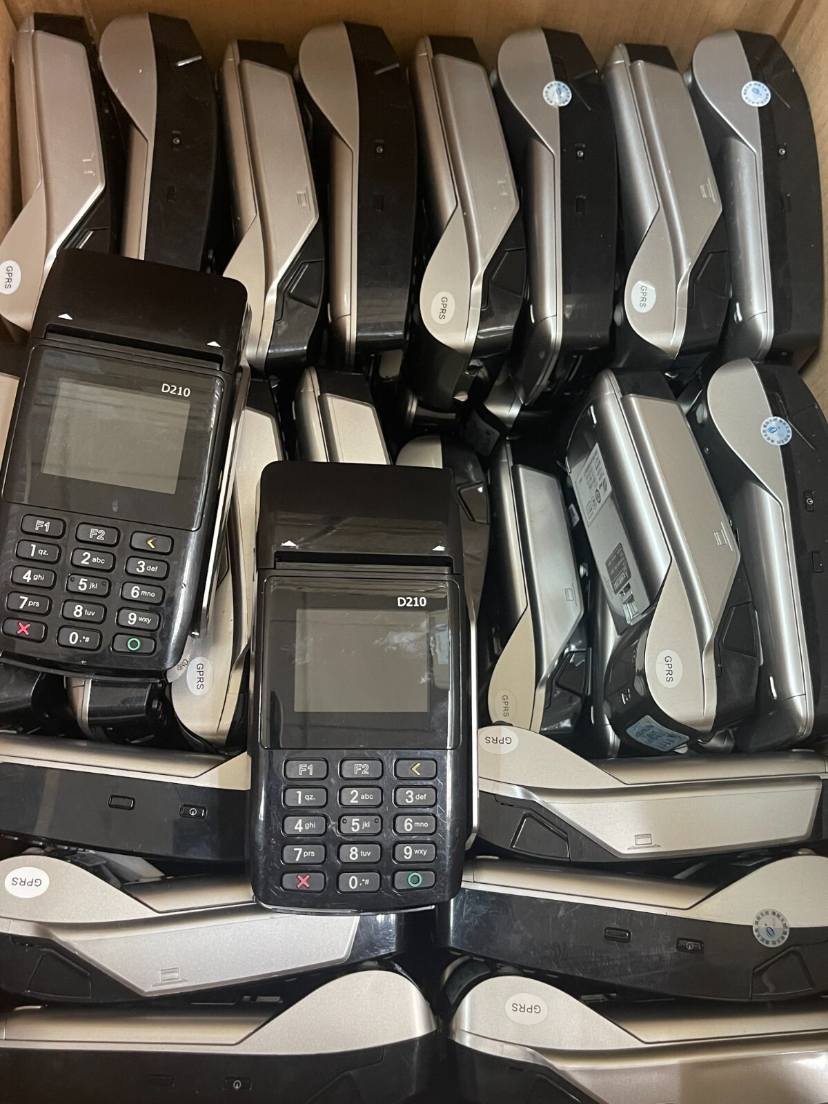 Used CreditCard terminal POS machine PAX D210 hdmi gprs unlock 80%new