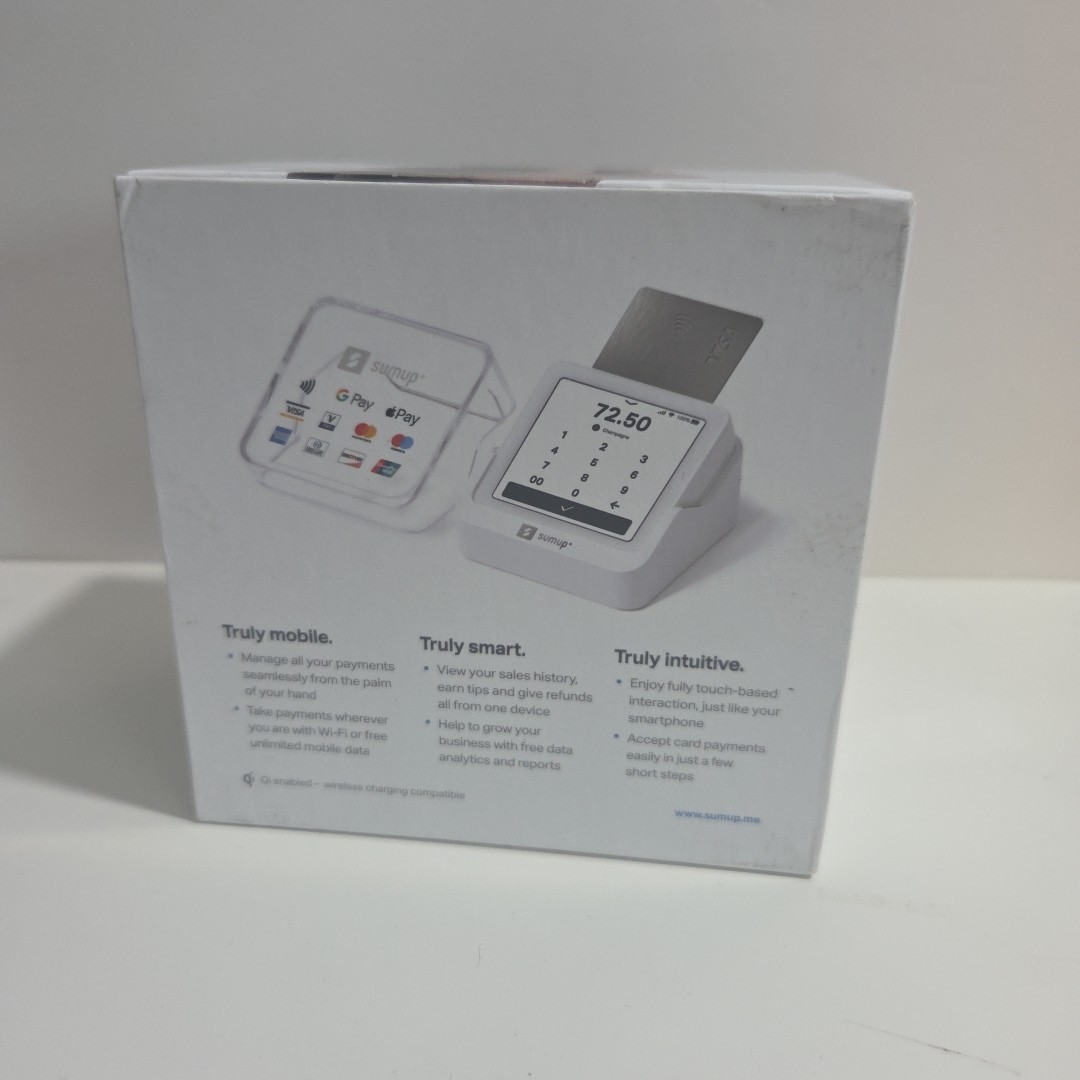 Sumup Solo Mobile Wi-Fi Smart Card Terminal Reader White