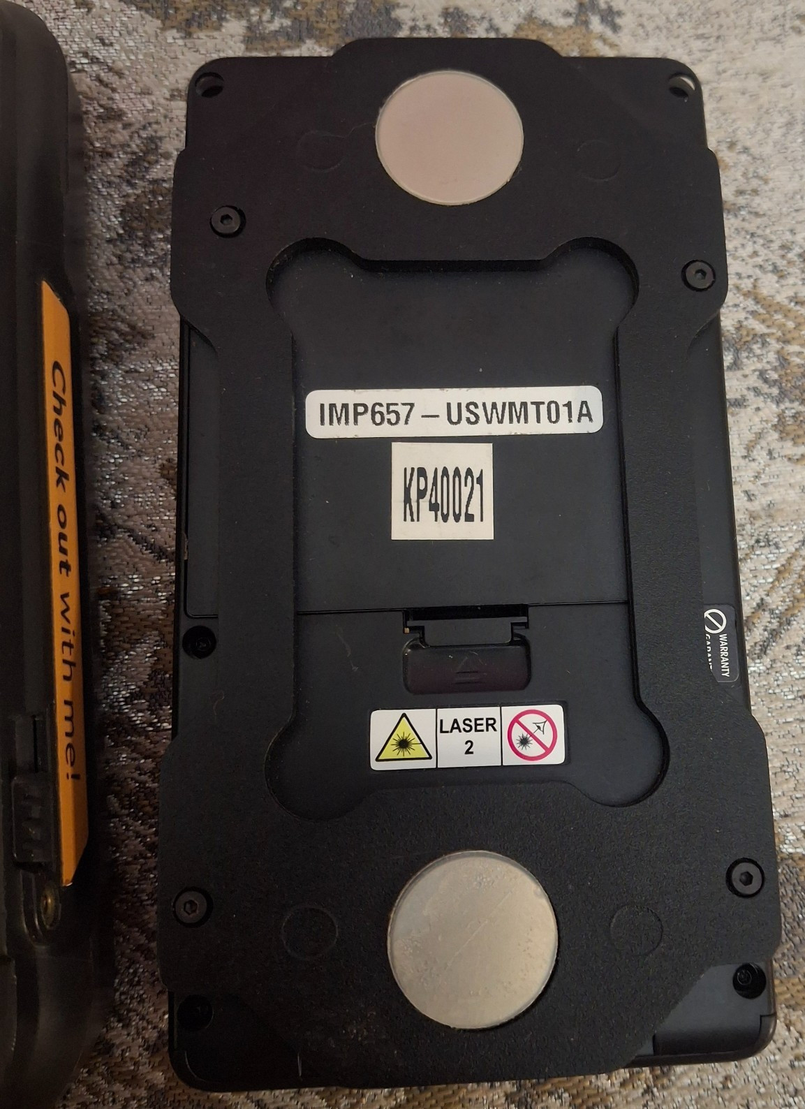 Ingenico iSMP4 Mobile Card Reader Scanner Lot of 2 AS IS for Parts Repair Donor