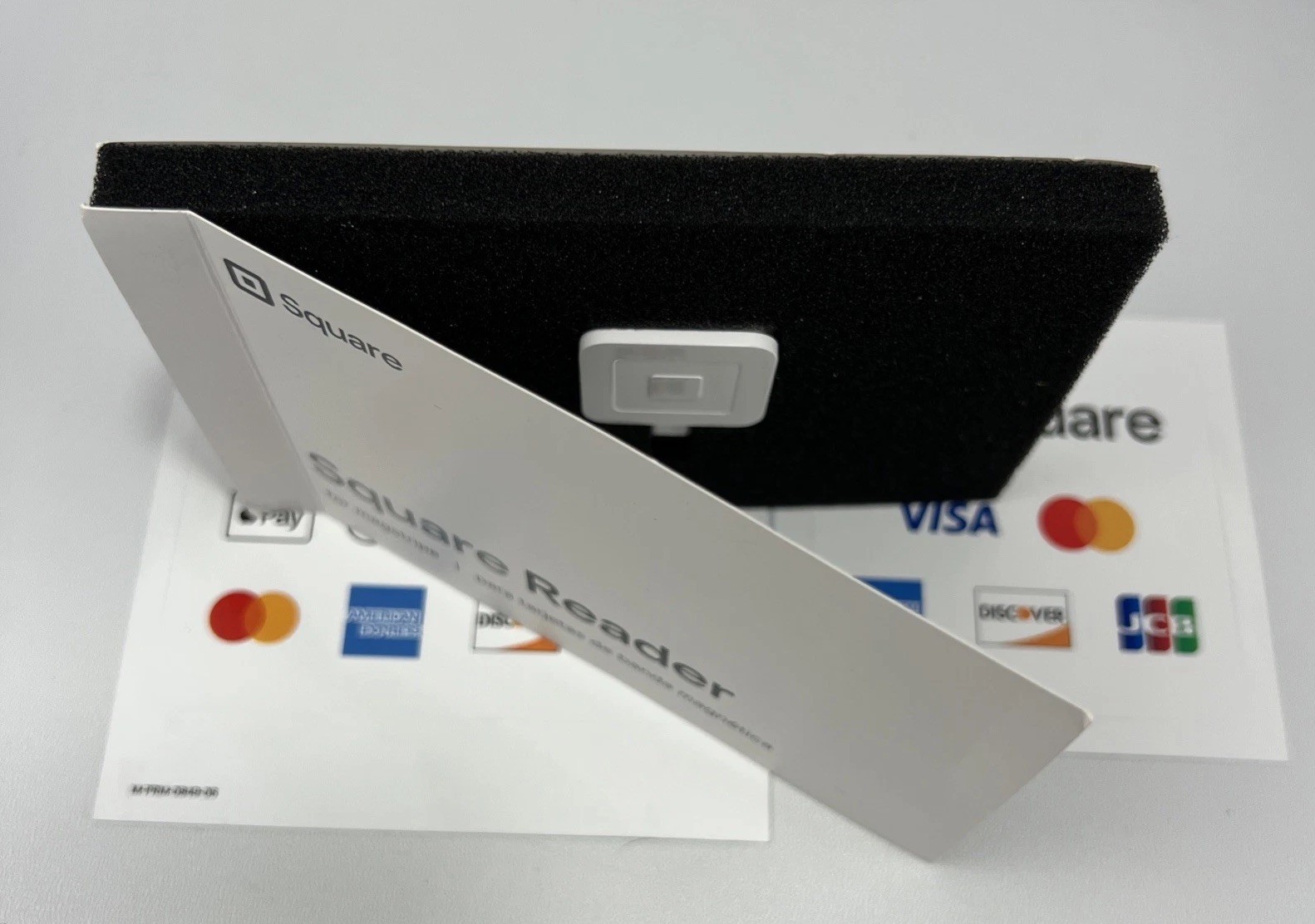 New Square Reader Contactless Credit Card Reader Includes Credit Card Stickers