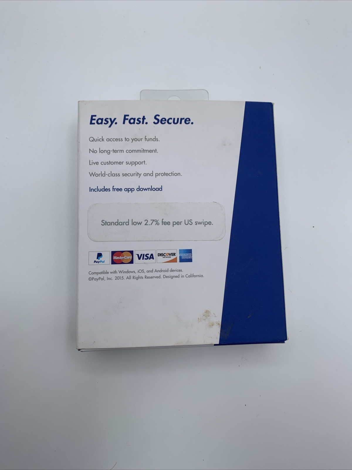 PayPal Mobile Credit Card Reader Swiper For iPhone and Android