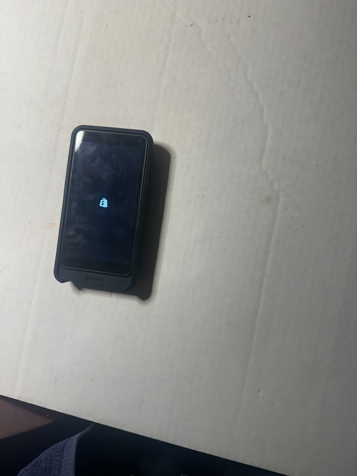 Shopify GO S2001 Handheld Portable Card Reader & Barcode Scanner FOR PARTS ONLY