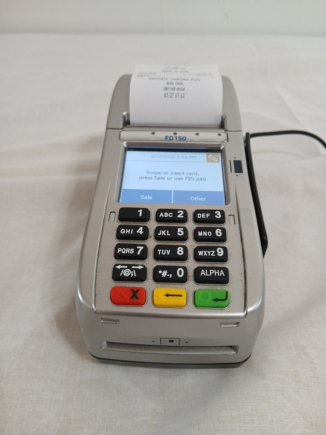 First Data FD150 EMV Contactless Credit Card Machine Terminal POS