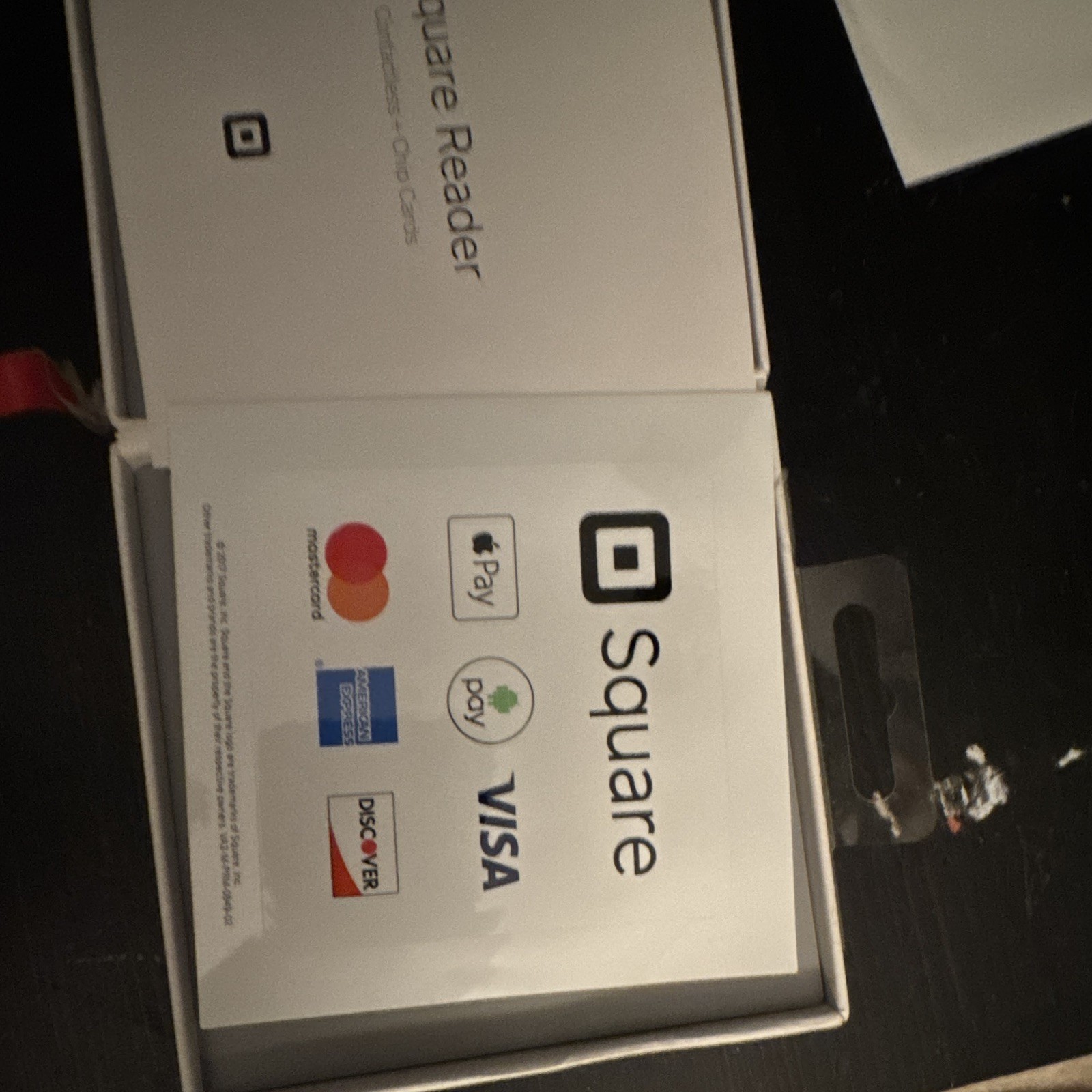 Square Reader Wireless Contactless/Chip/Magstripe Card Reader w/ USB, iPhone