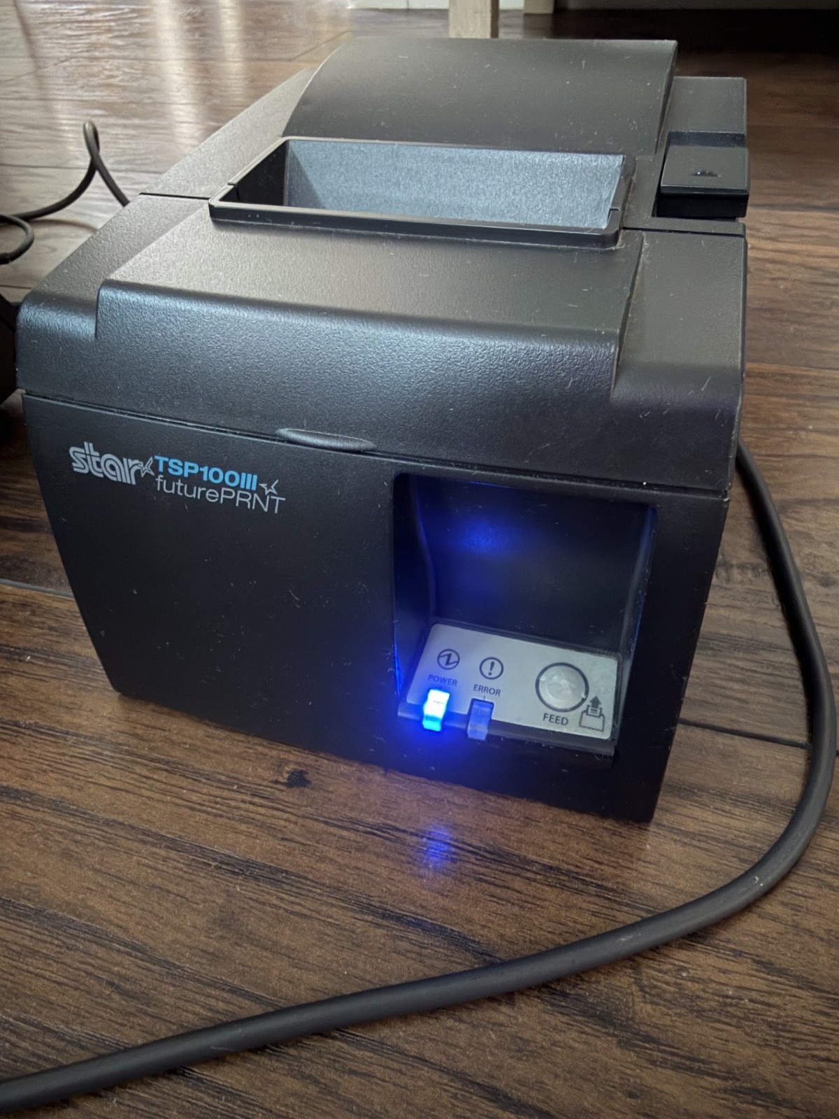 SQUARE REGISTER SPS1-01 WITH STAR TSPIII PRINTER AND SYMBOL BARCODE SCANNER