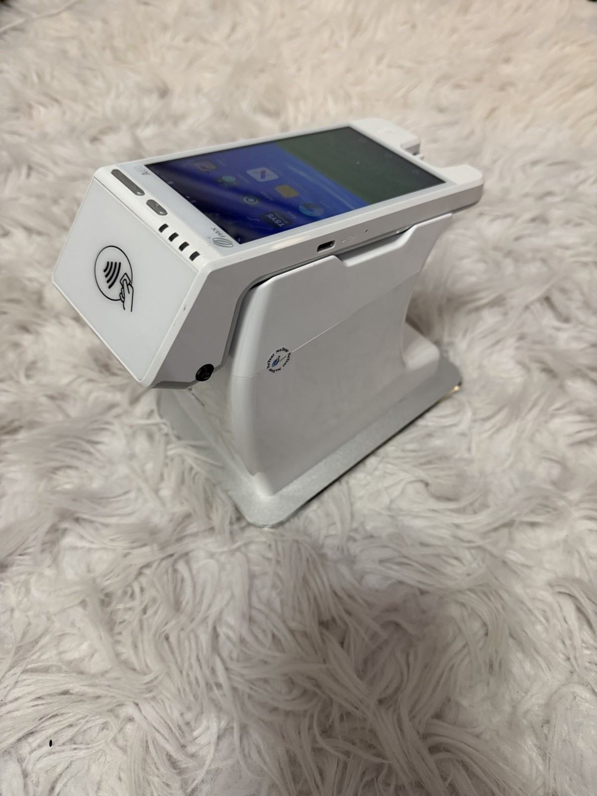 Pax A60 **UNLOCKED** With Charge Base BP60A, AS IS