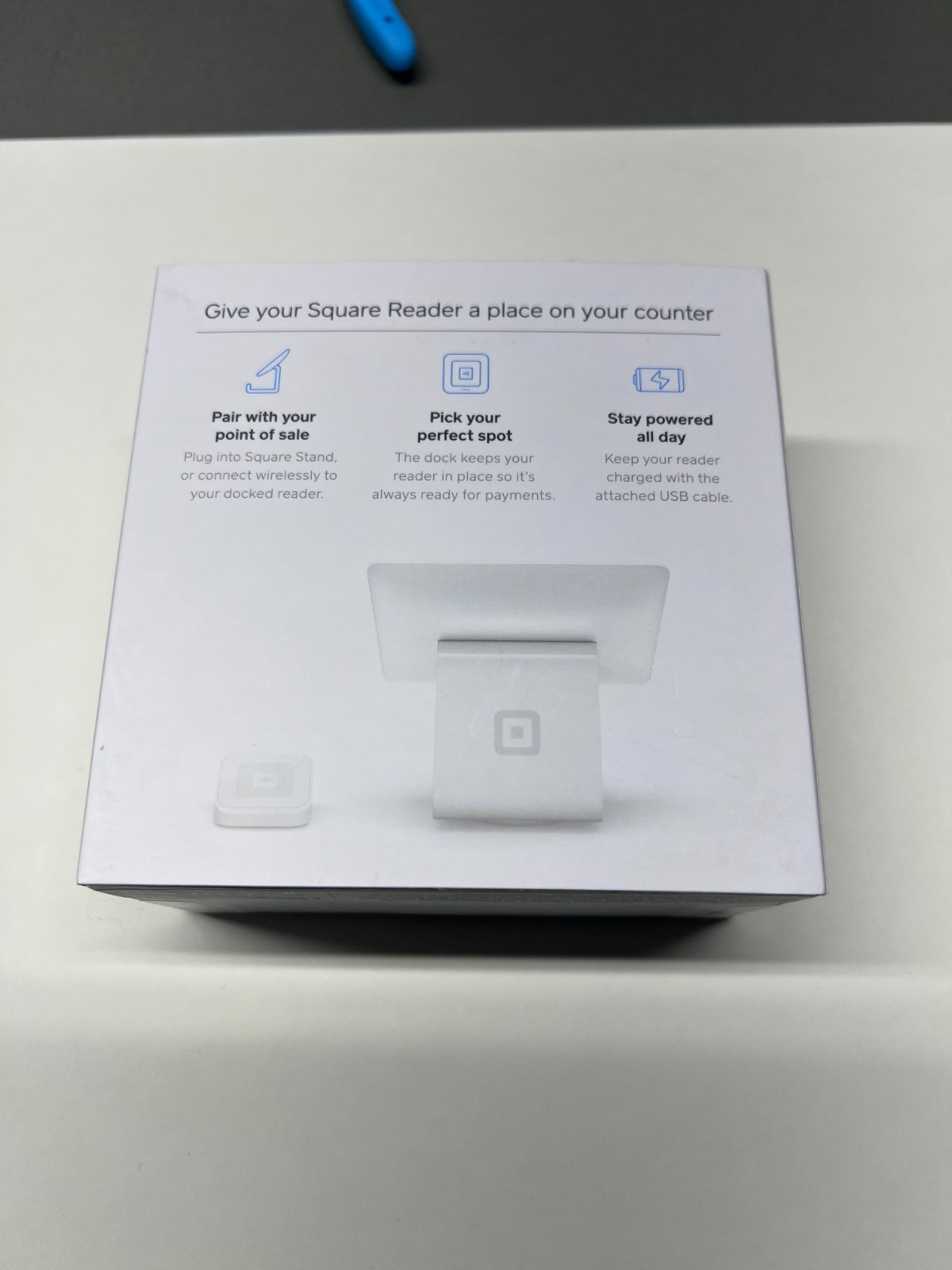 New-Dock for Square reader never used