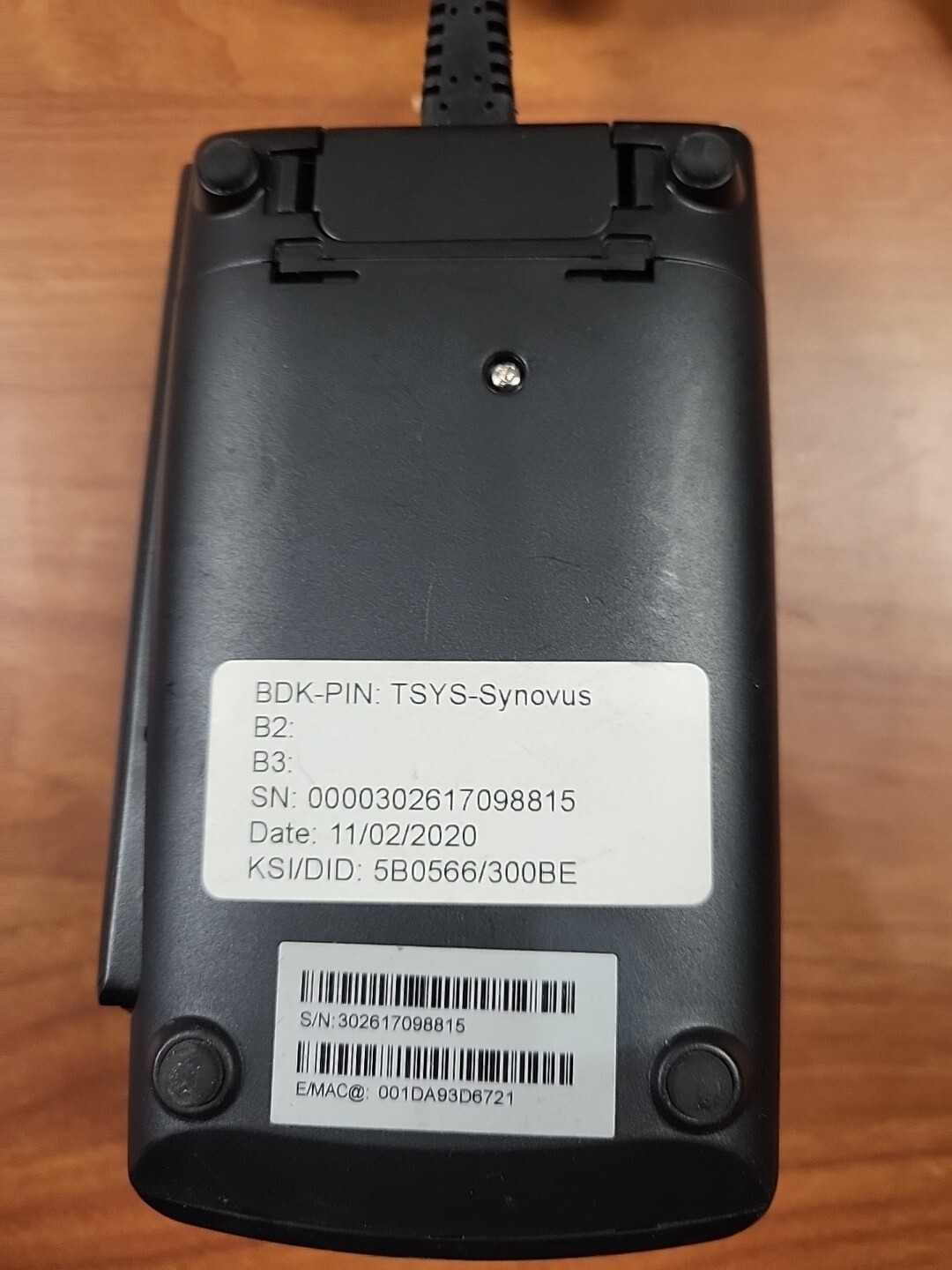 Dejavoo – Z6 Credit Card Terminal – Model VEGA3000 – UnTested