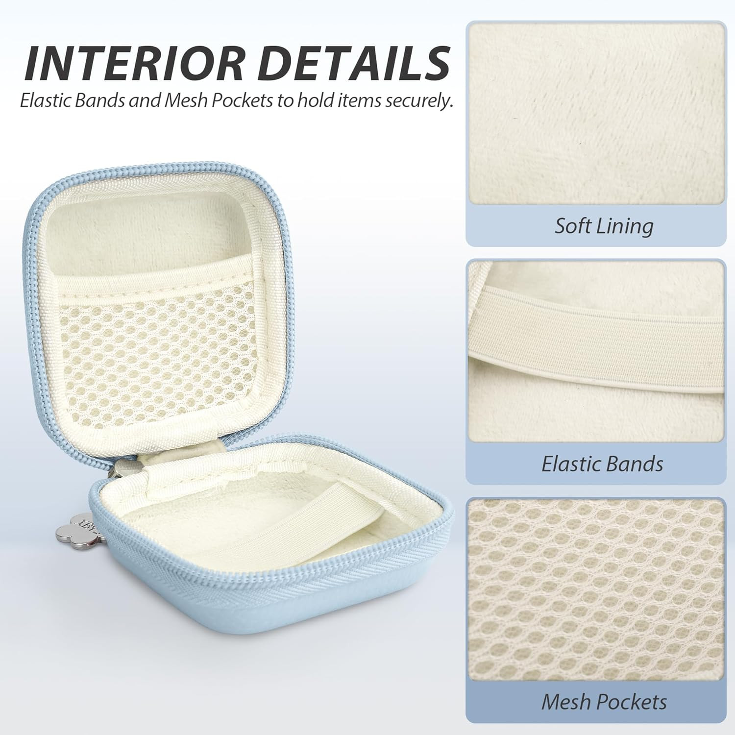 Card Reader Case for Square Contactless & Chip Reader (1St/2Nd Gen), Mini Hard S