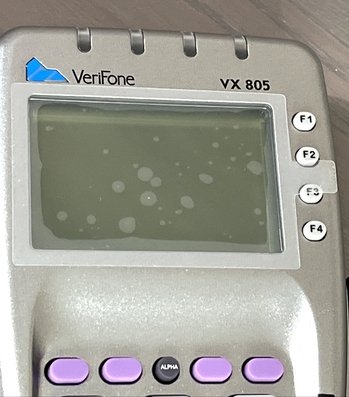 New Verifone VX-805 Pin Pad Card Reader 160mb Keypad & Cables