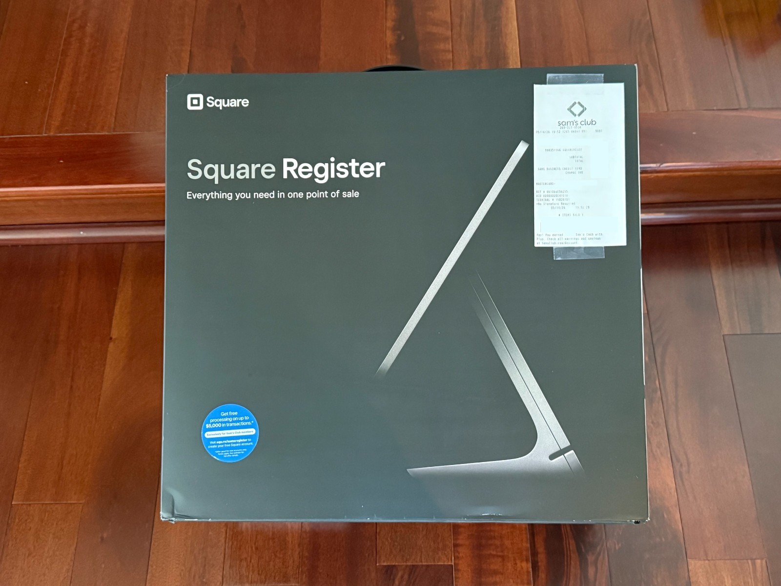 Square POS Point of Sale Register Black A-SKU-0665 (Brand New – Sealed)