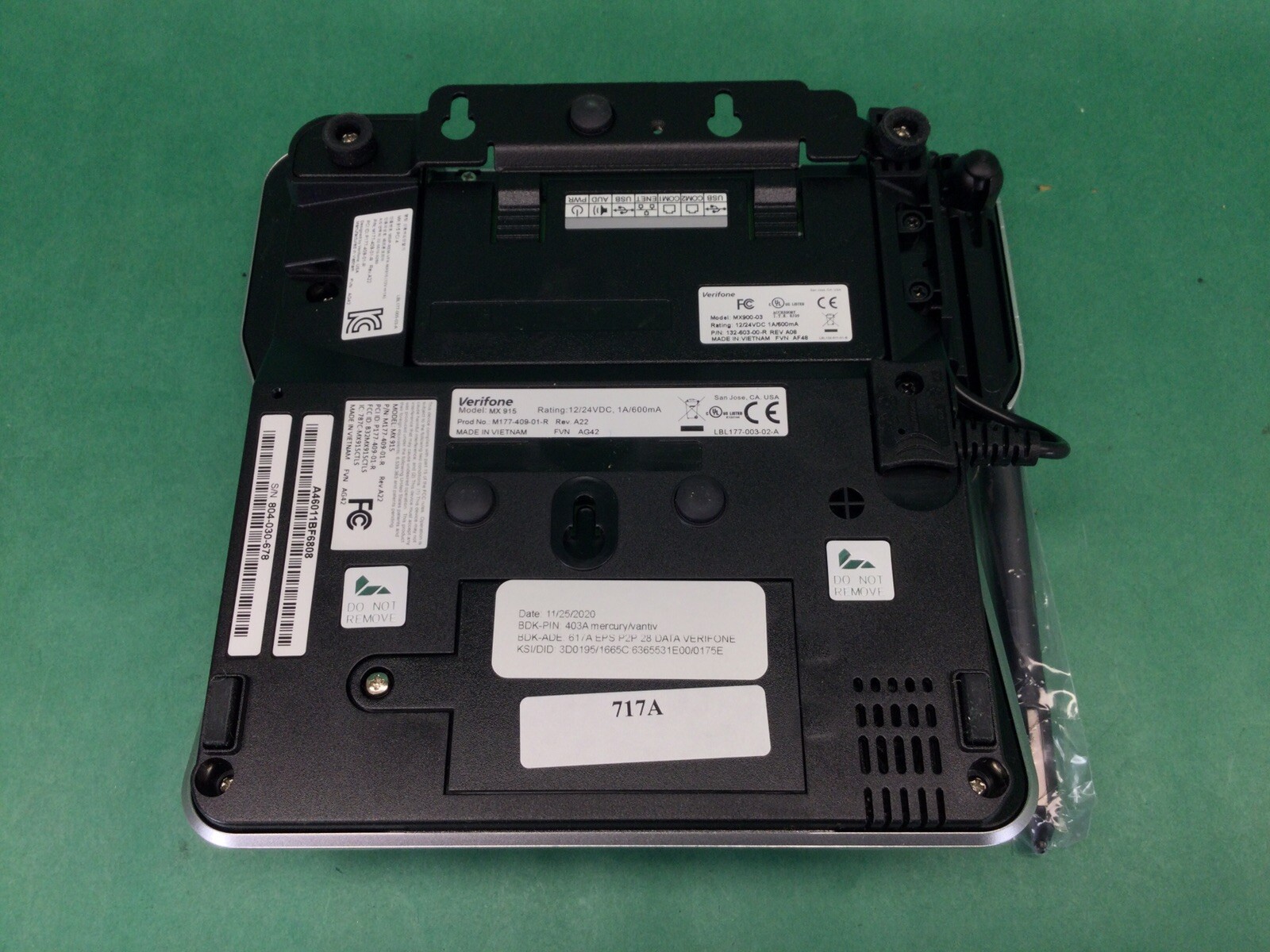 Verifone MX915 POS Credit Card Terminal M177-409-01-R