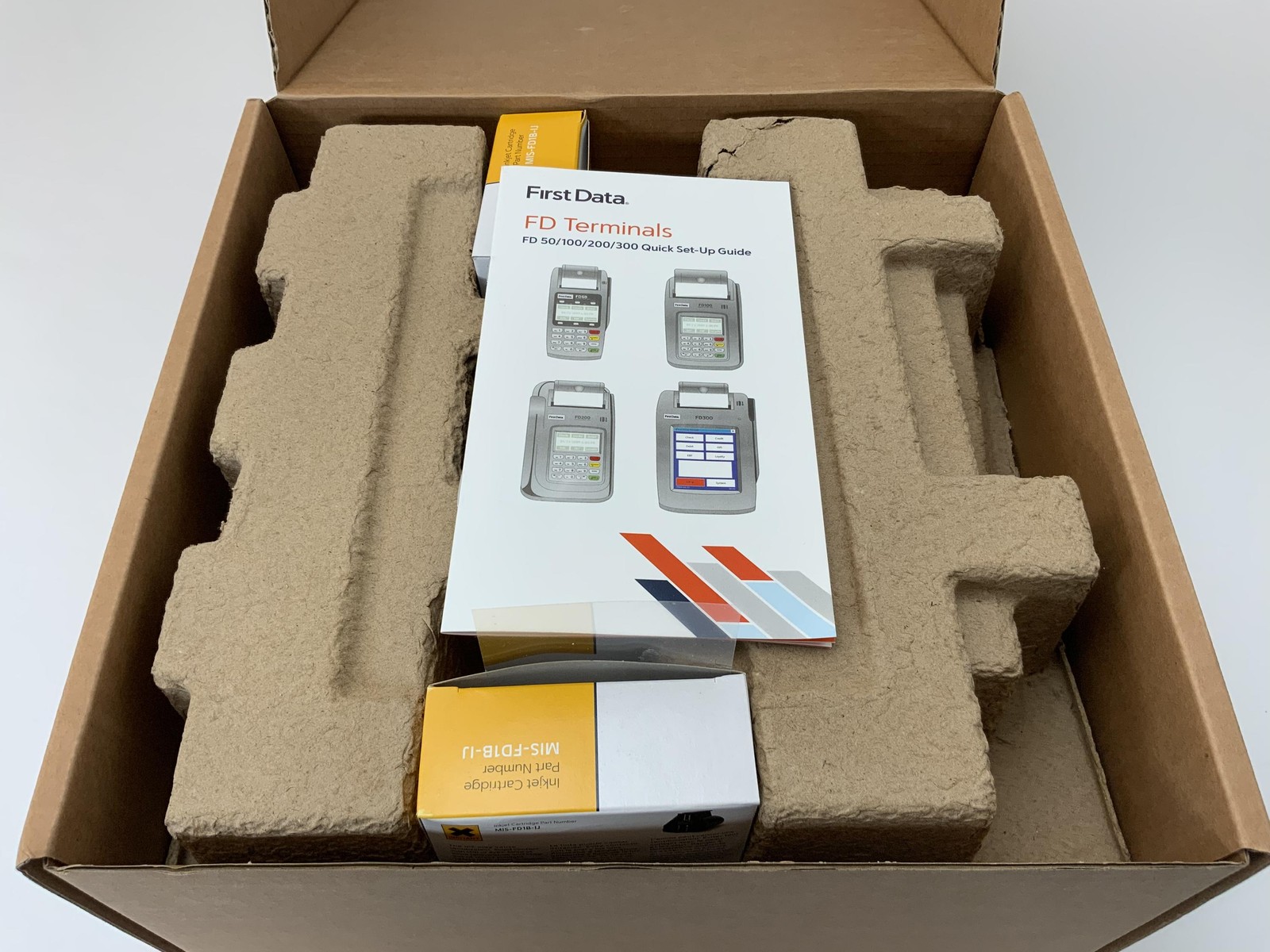 First Data FD200TI Credit Card Terminal -New Open Box!